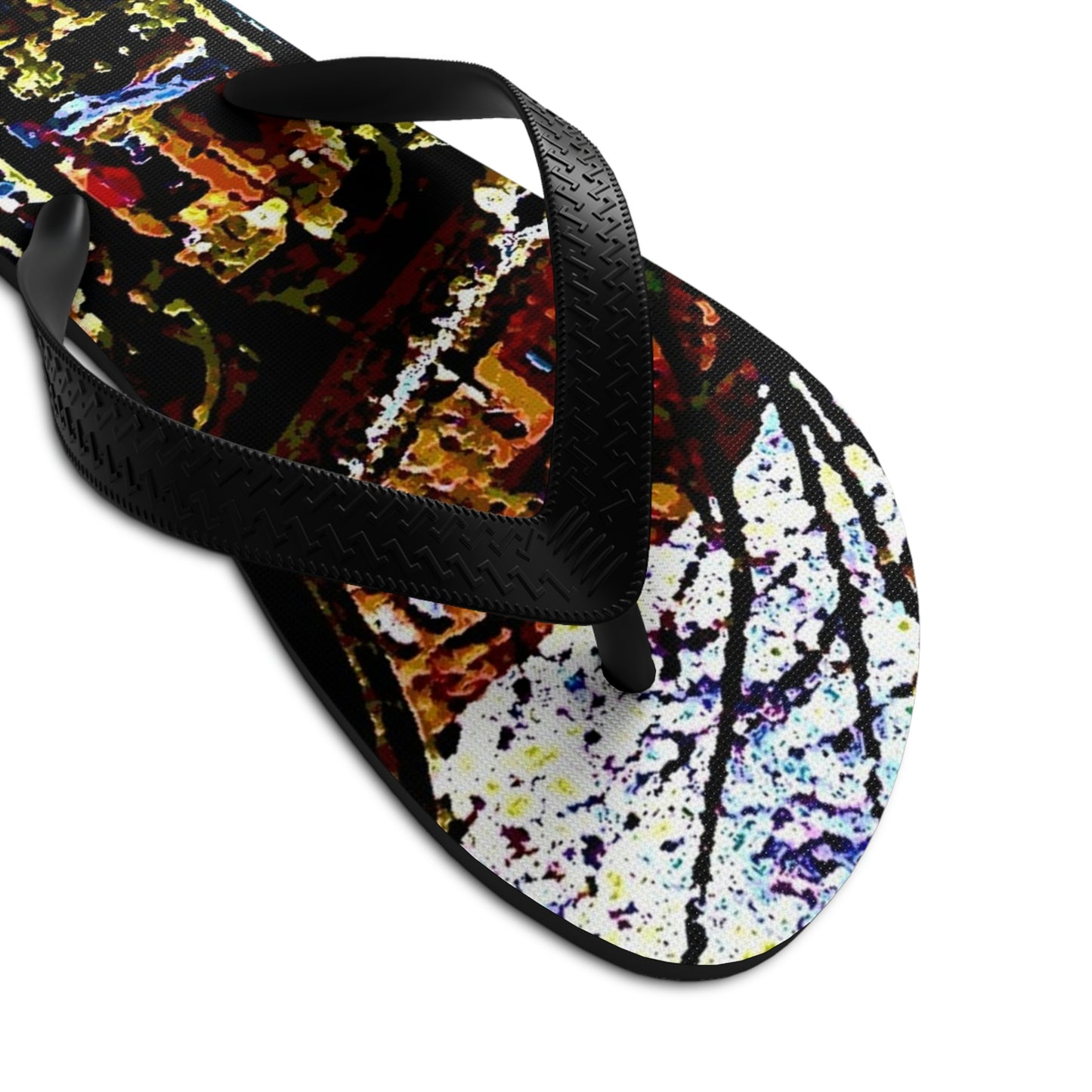 Unisex Flip-Flops ... A Very Fine Place To Meet ... To Catch The Bus ... 'To Find A Friend' .. Just-To-Hangout ... Dr FJHolt Base Photo ... Original Works ...