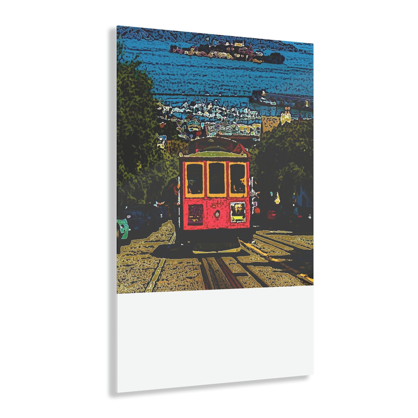 Acrylic Prints ... San Francisco ... 'A Rice-A-Roni-Treat' ... "A Cable Car Classic" ... Family Archives: 1973 ... Original Works ...