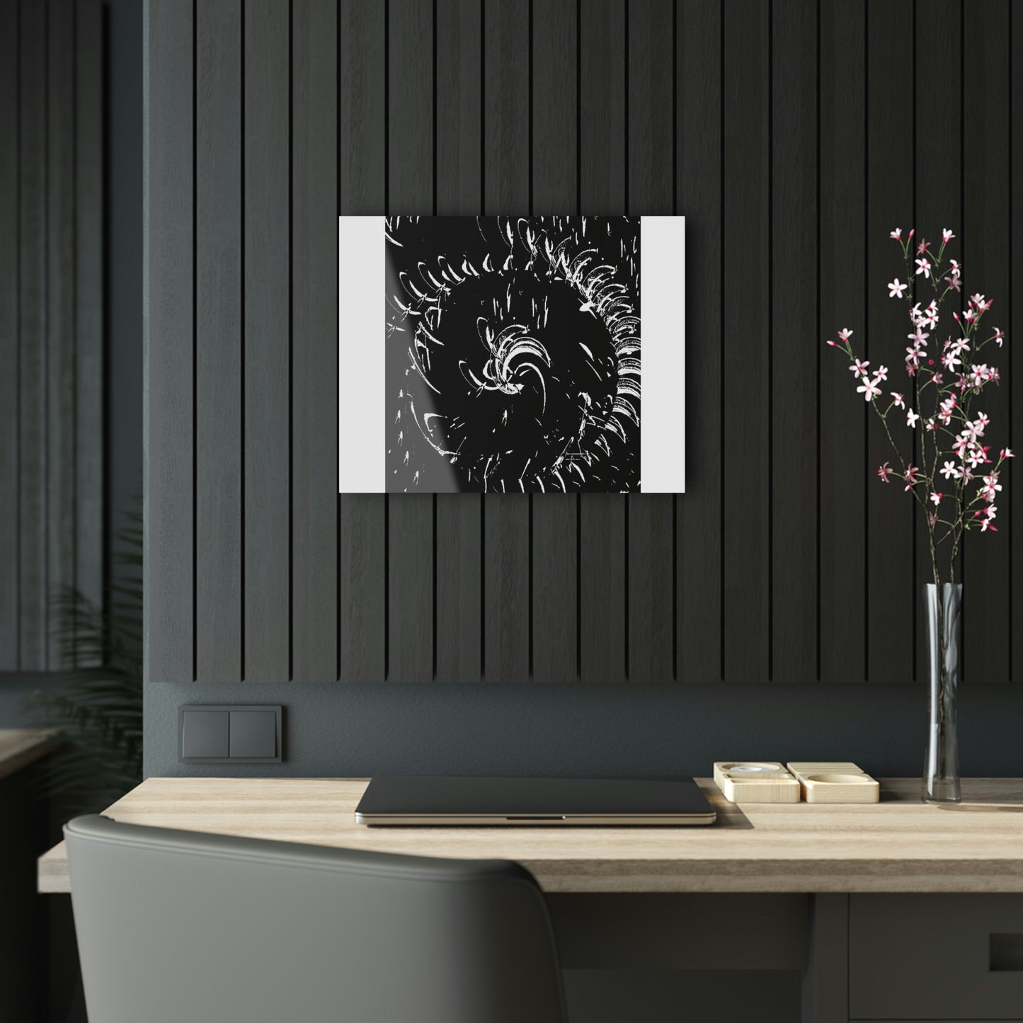 Acrylic Prints ... "Waning Moon" ... Central Idaho ... October 2022 ... Rendering Time: 22 Hours ... Original Works ...