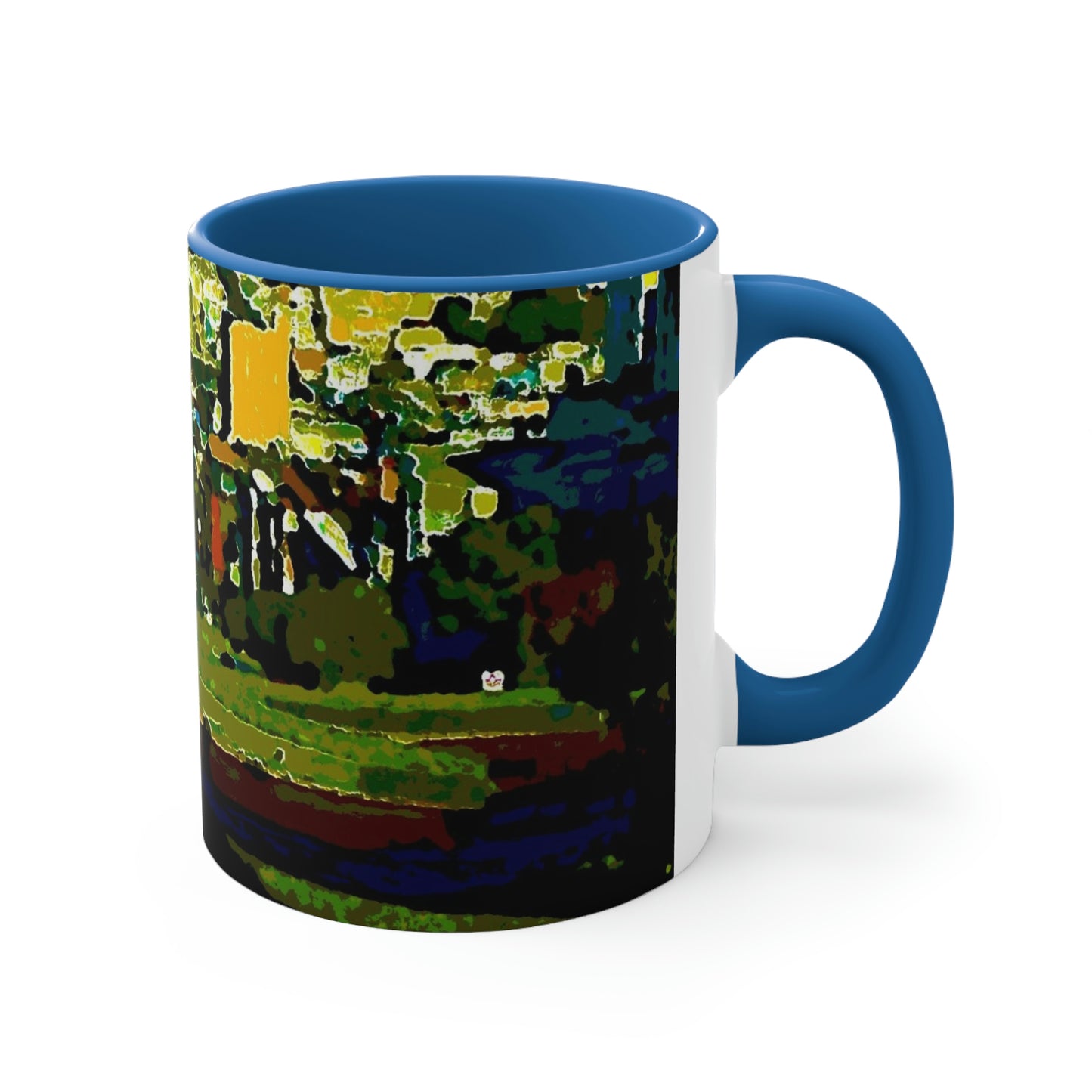 Accent Coffee Mug, 11oz ...  "Lombard Street San Francisco, CA, USA" ... Family Archives 1970's ... Original Works ...