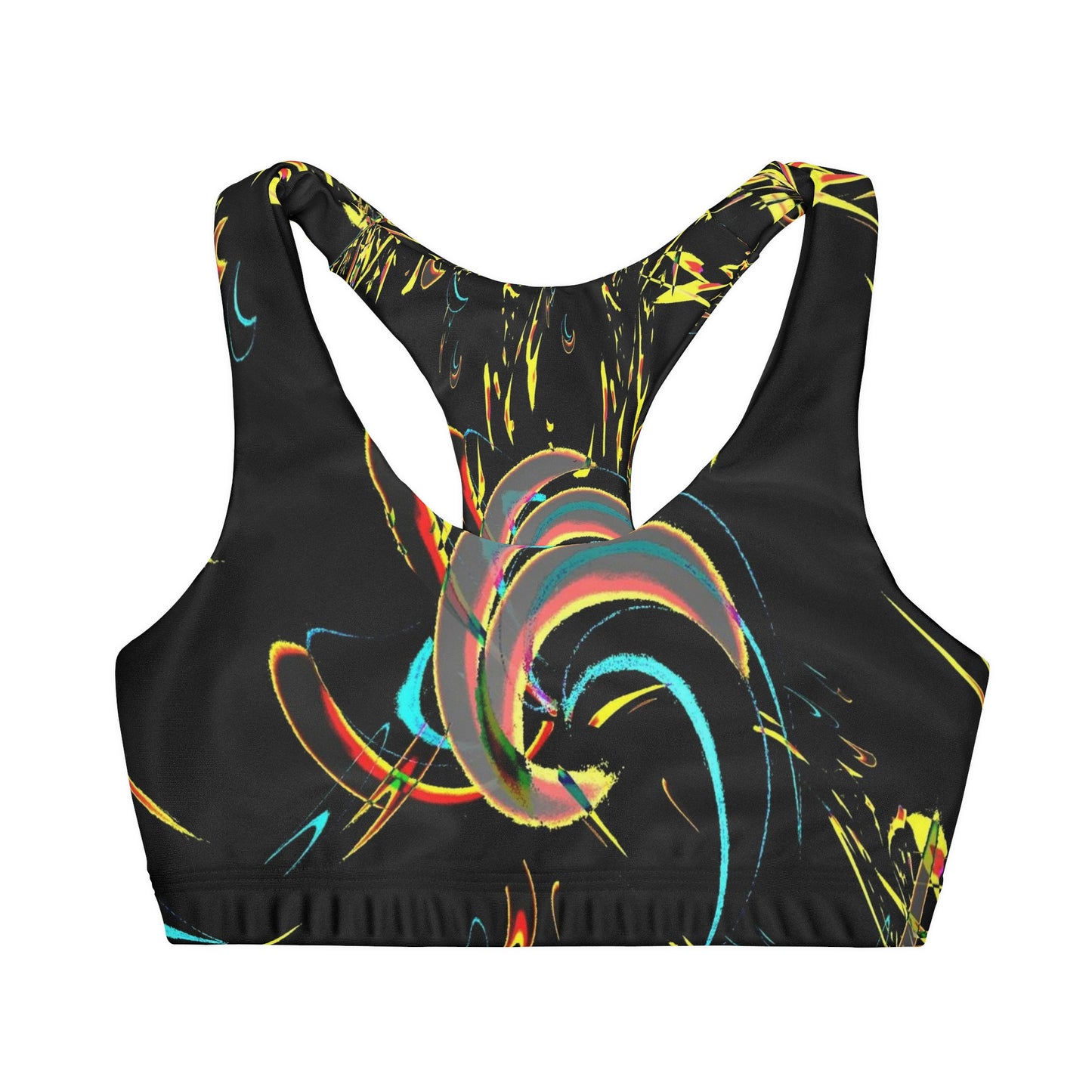 Girls' Double Lined Seamless Sports Bra ... "Waning Moon" ... Central Idaho ... October 2022 ... Rendering Time: 22 Hours ... Original Works ...