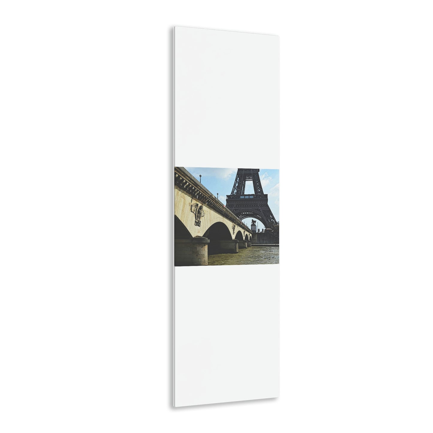 Acrylic Prints ...  Le Tour D'Eiffel ..."Along The Water" ... Barbara Joan Bonnell-Holt ... Le Voyage De Paris: 1972 ... Original Works ...