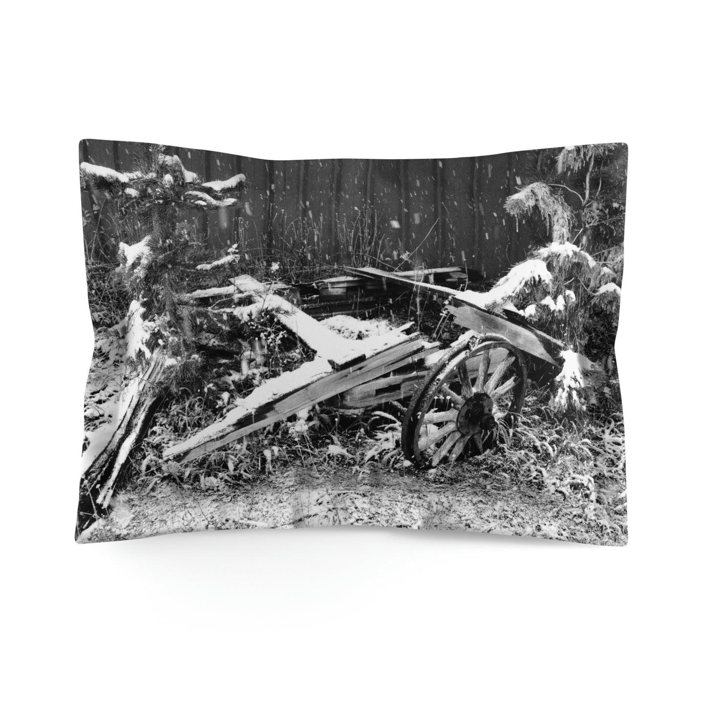 Microfiber Pillow Sham ... "How Our Elders Toiled" ... When Work Truly Meant Something ...