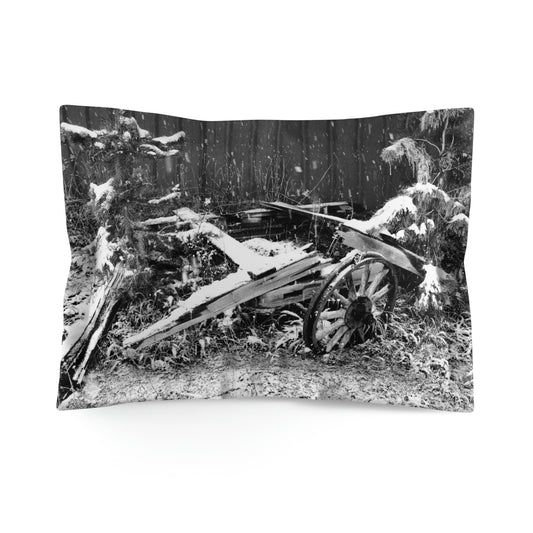Microfiber Pillow Sham ... "How Our Elders Toiled" ... When Work Truly Meant Something ...