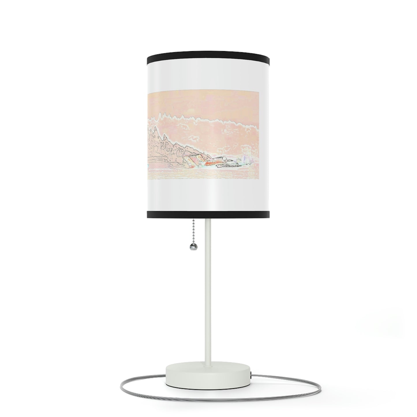 Lamp on a Stand, US|CA plug ... Seattle Columbia Cup On Lake Washington ... "Dave Wilcox Heads For The Win" ... Associate Gift-Photo ... Original Works ...