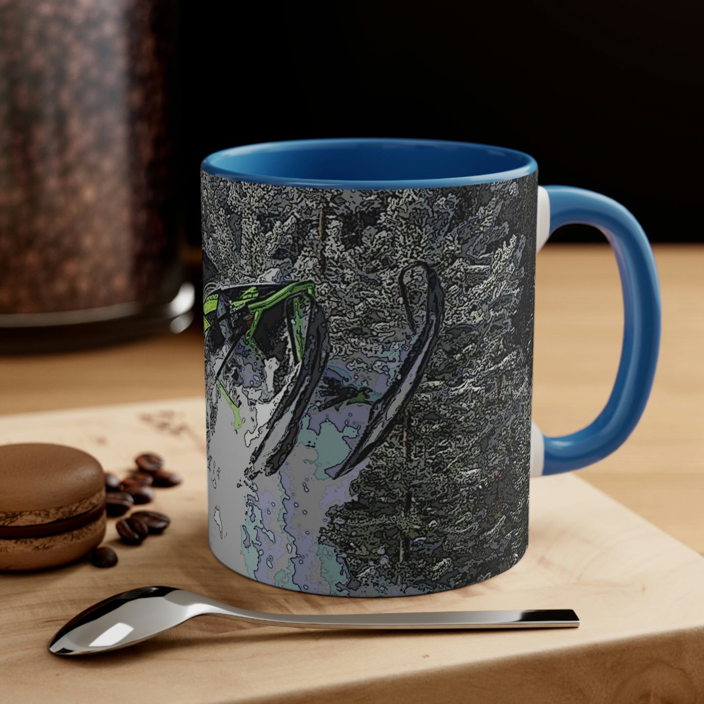 Accent Coffee Mug, 11oz ... Come Fly With The Professionals ... CIP-Airways ... 'Getting-Er-Done' ... Original Works ... December 2022 ...