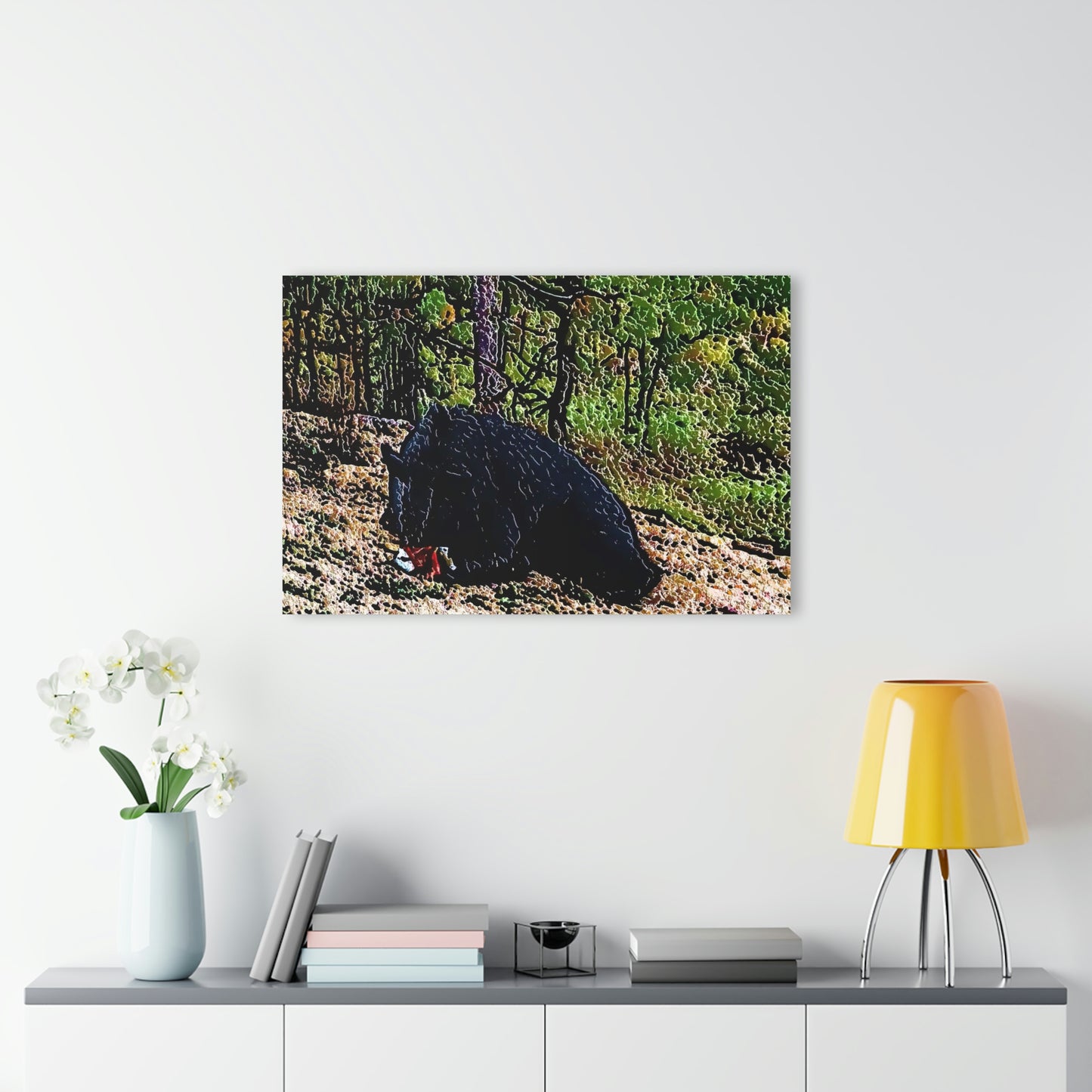 Acrylic Prints (French Cleat Hanging) ... RCY: "Rhett Creek Yogi ... '500 Lbs Of Autumn Season Hunger' ..."  ... September 2022 ... Central Idaho ... Original Works ...
