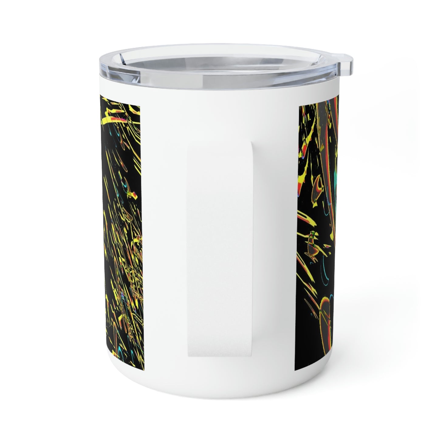 Insulated Coffee Mug, 10oz ... "Waning Moon" ... Central Idaho ... October 2022 ... Rendering Time: 22 Hours ... Original Works ...