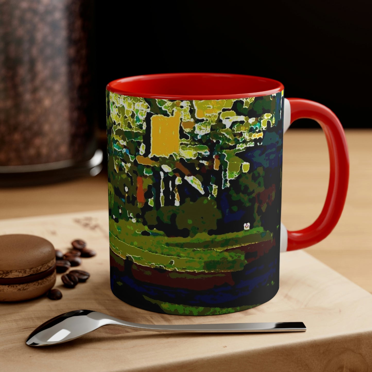 Accent Coffee Mug, 11oz ...  "Lombard Street San Francisco, CA, USA" ... Family Archives 1970's ... Original Works ...