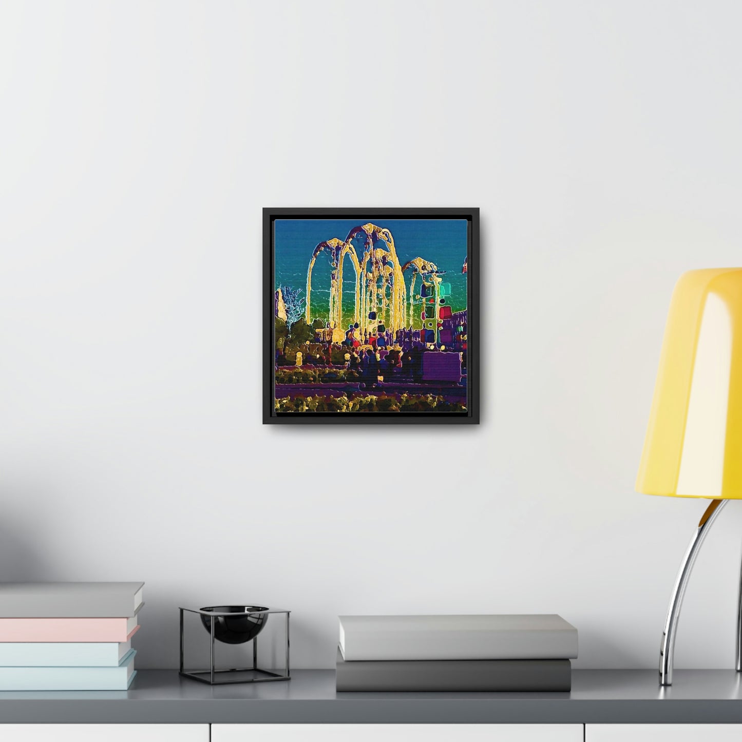 Gallery Canvas Wraps, Square Frame ... "Arches 'Like-No-Other' ... " Seattle World's Fair: 1962. A Family Original ...