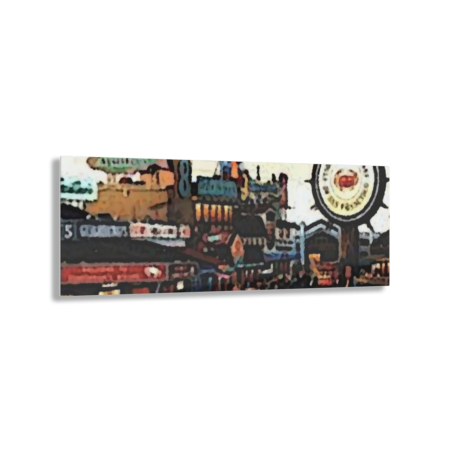 Acrylic Prints ...  "No.9 Fishermen's Grotto - Fishermen's Wharf, SF, California" ... Family Archives: 1970's ... Original Works ...