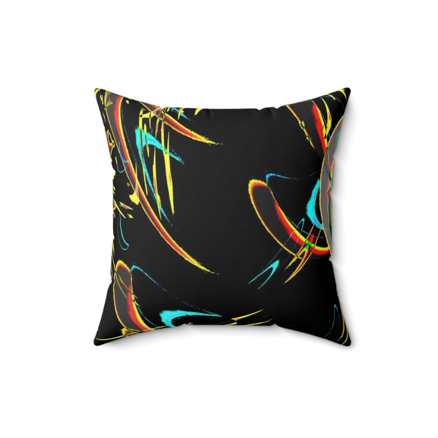 Spun Polyester Square Pillow ... "Waning Moon" ... Central Idaho ... October 2022 ... Rendering Time: 22 Hours ... Original Works ...