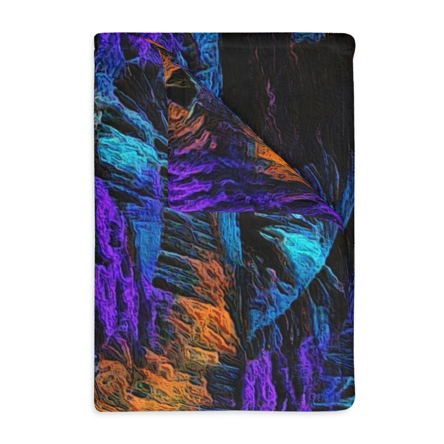 Velveteen Minky Blanket (Two-sided print) ... "The Royal Hawai'ian: Waikiki Beach_Beach" ... Honolulu, HI ... October 2014 (Halloween) ... Original Works ...