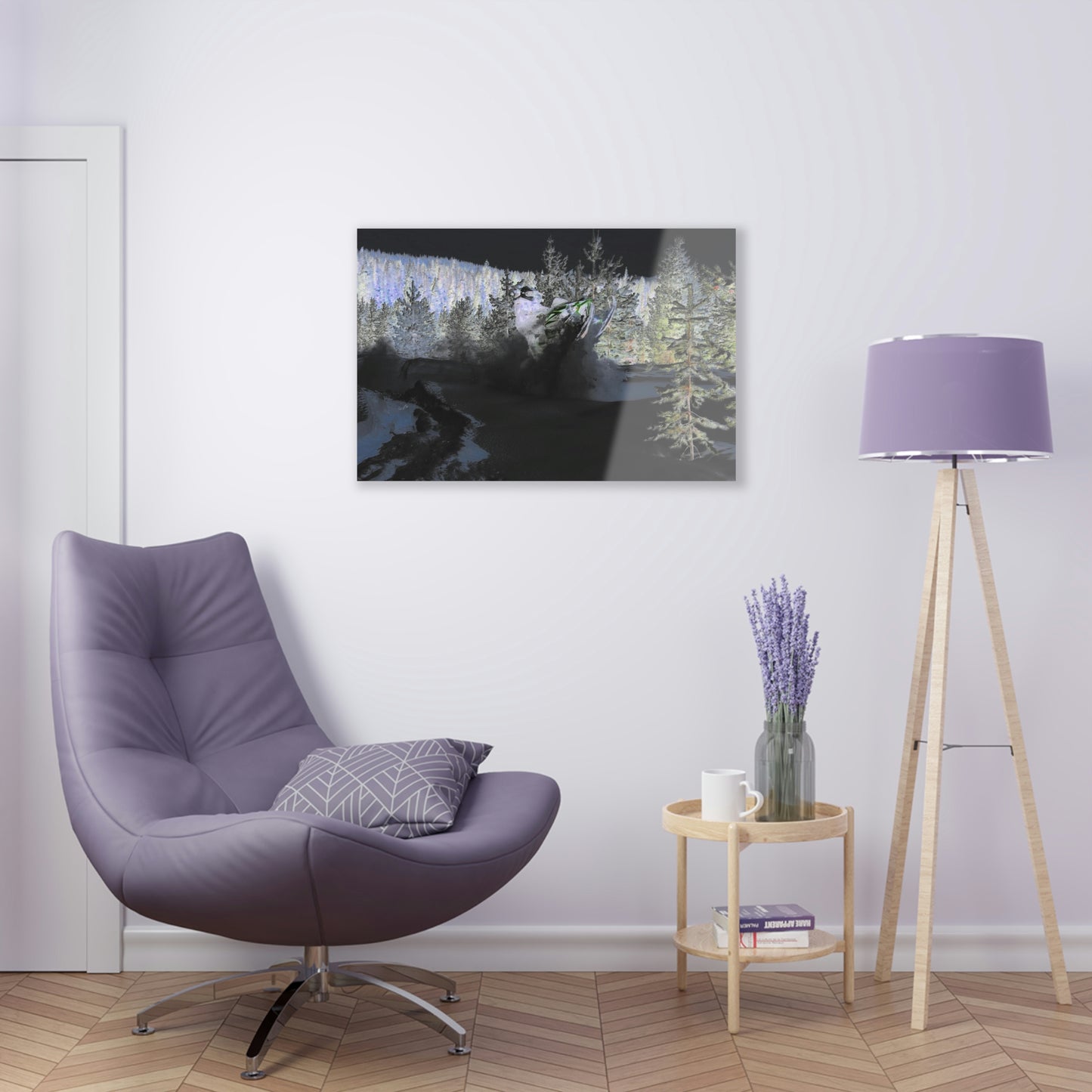 Acrylic Prints ... "No Time 'Like-Air-Time' ..." ... A True Master At His Craft ... December 2022, Rhett Creek, Idaho ... Original Works ...