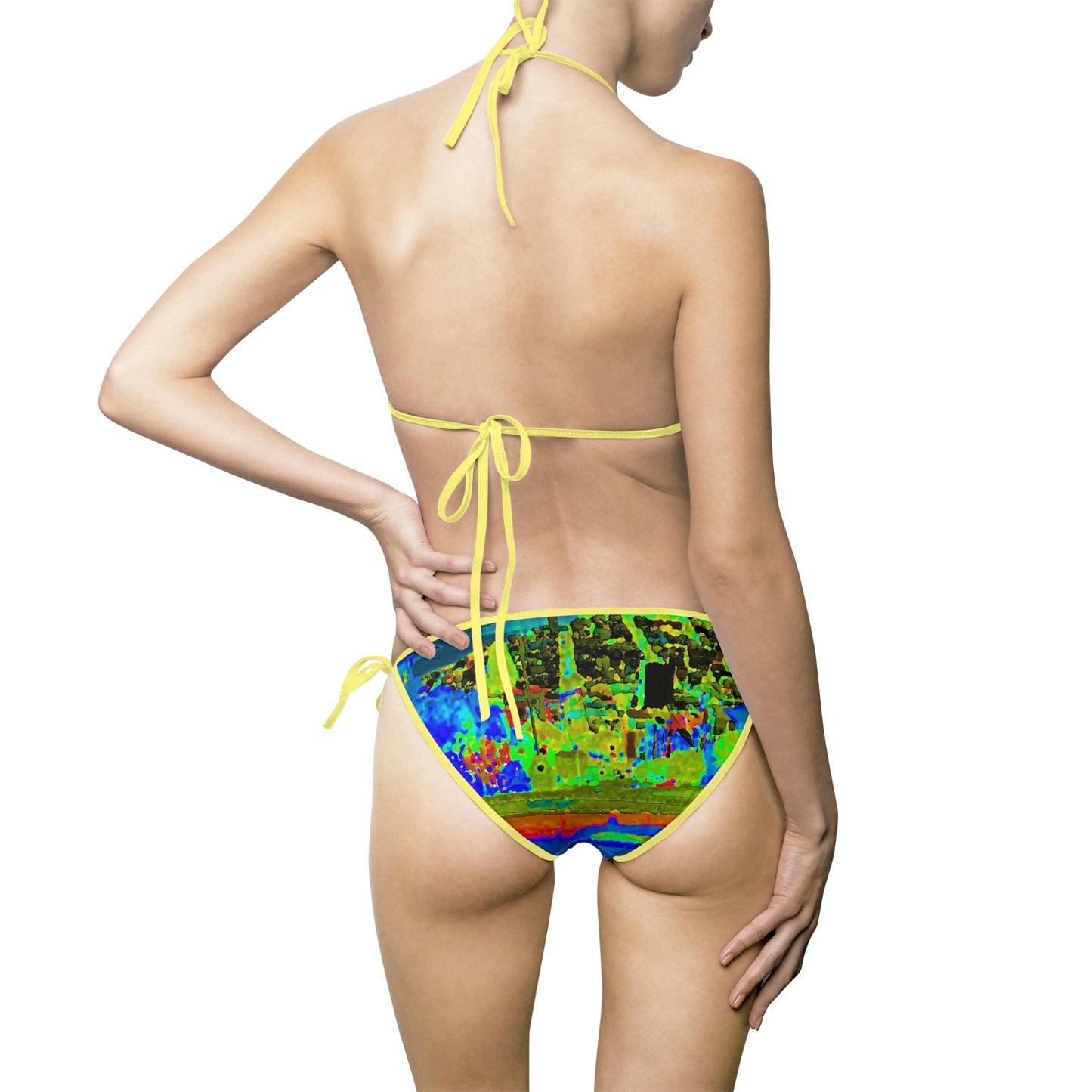 Women's Bikini Swimsuit ..."Lombard Street San Francisco, CA, USA" ... Family Archives 1970's ... Original Works ...
