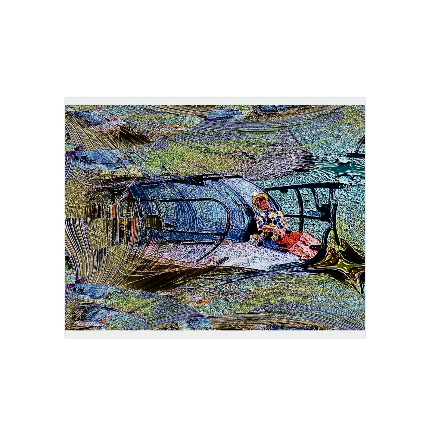 Aluminum Composite Panels ... Salmon River Jet Boating ... "Five-Mile-Bar" ... July 2022 ... Original Works ...