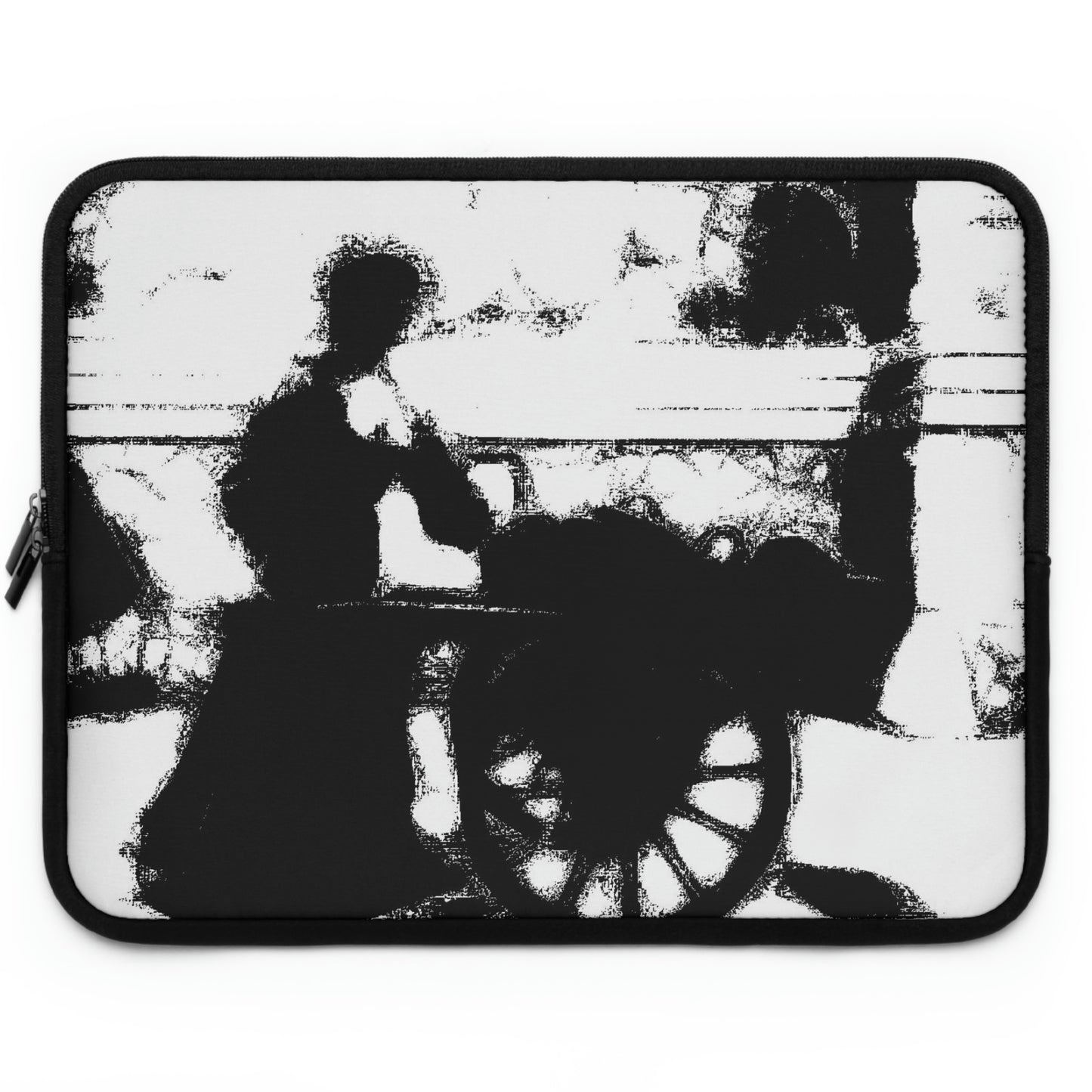 Laptop Sleeve ... Dublin's "Molly Malone Along Grafton Street" ... Cryin' Cockels & Muscles Alive-Alive-Oh ... Circa 2003 ... Original Works ...