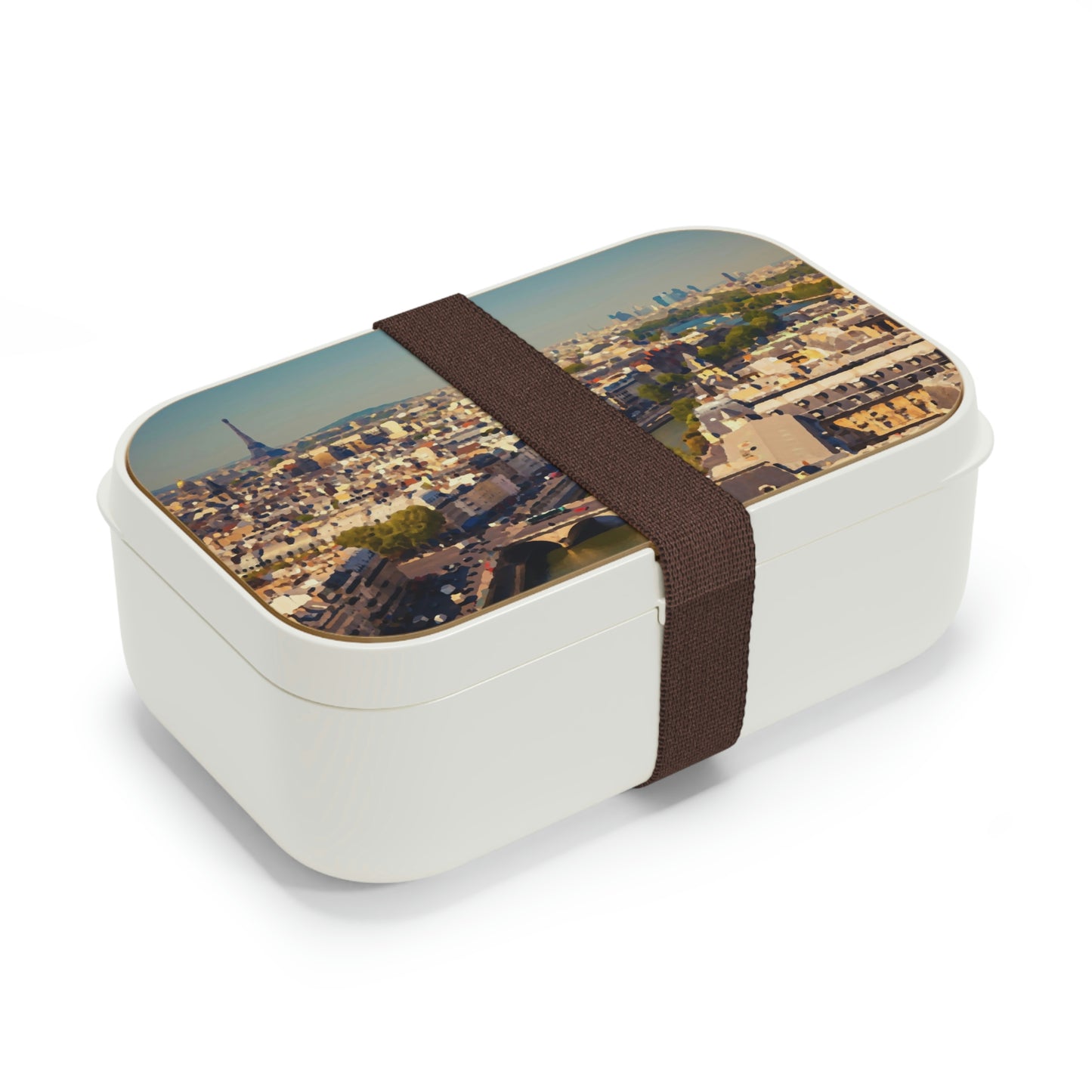 Bento Lunch Box ... Au Paris ... "Along The River Seine" ... Barbara Joan Bonnell-Holt: 1972 ... Original Works ...