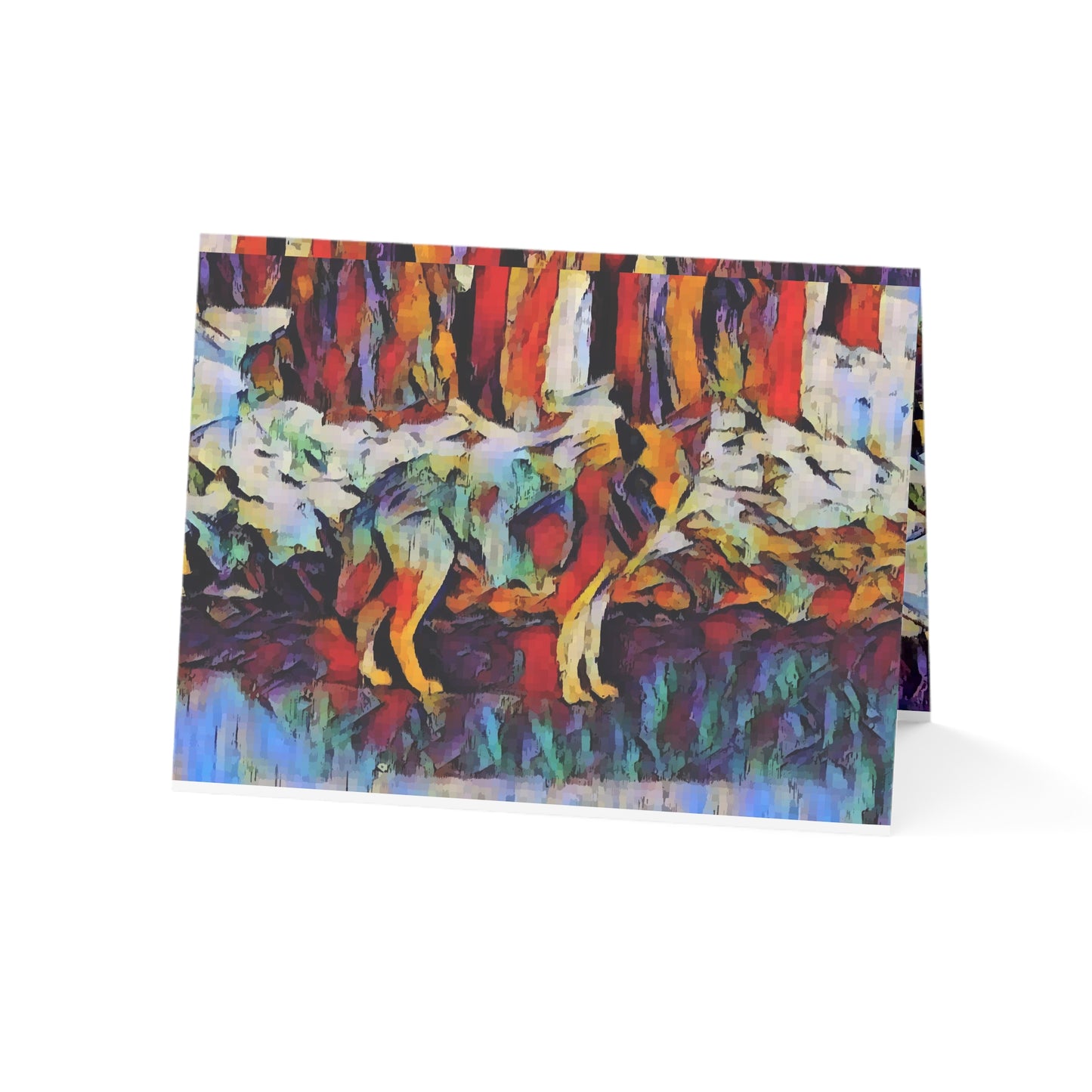 Greeting Cards (1, 10, 30, and 50pcs) ... Coyote ... "Yosemite Valley: Circa May23 ... KPH Base Photo" ... Original Works ...