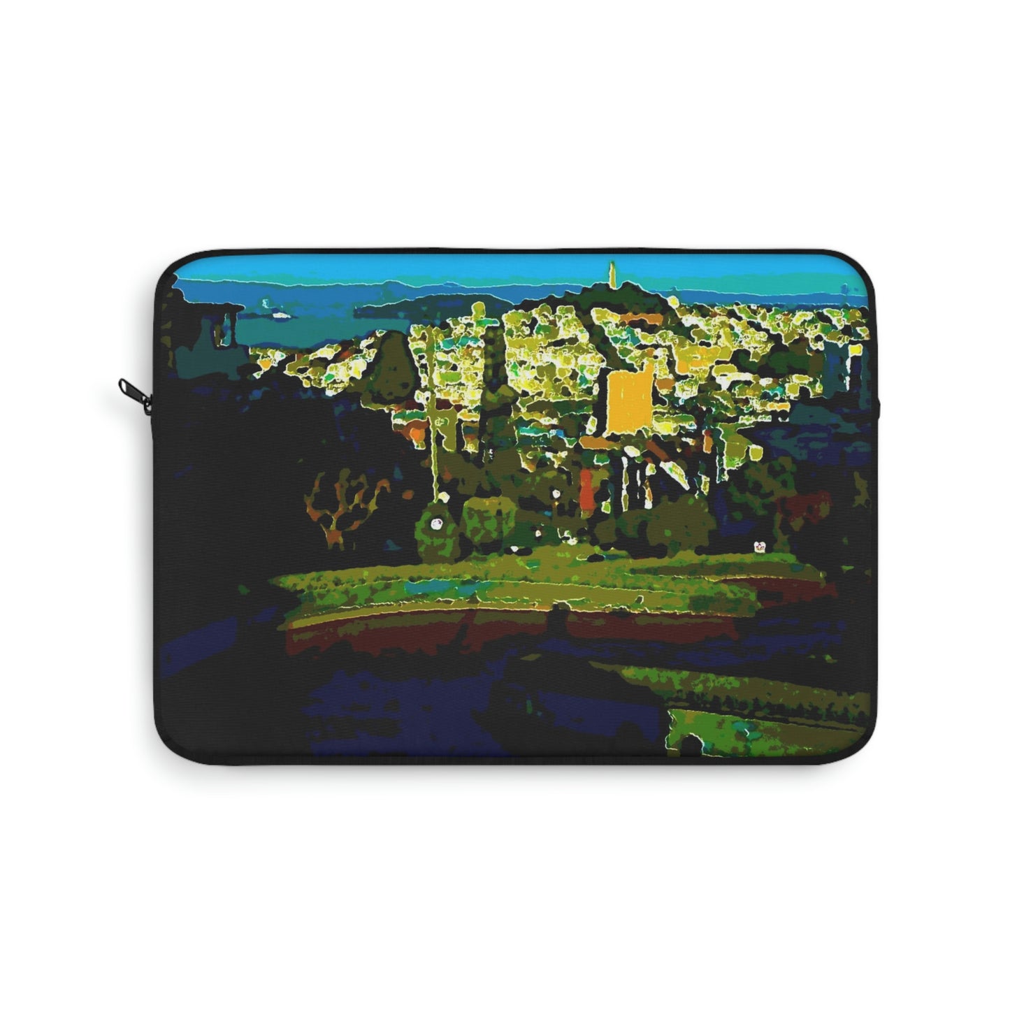 Laptop Sleeve ...  "Lombard Street San Francisco, CA, USA" ... Family Archives 1970's ... Original Works ...