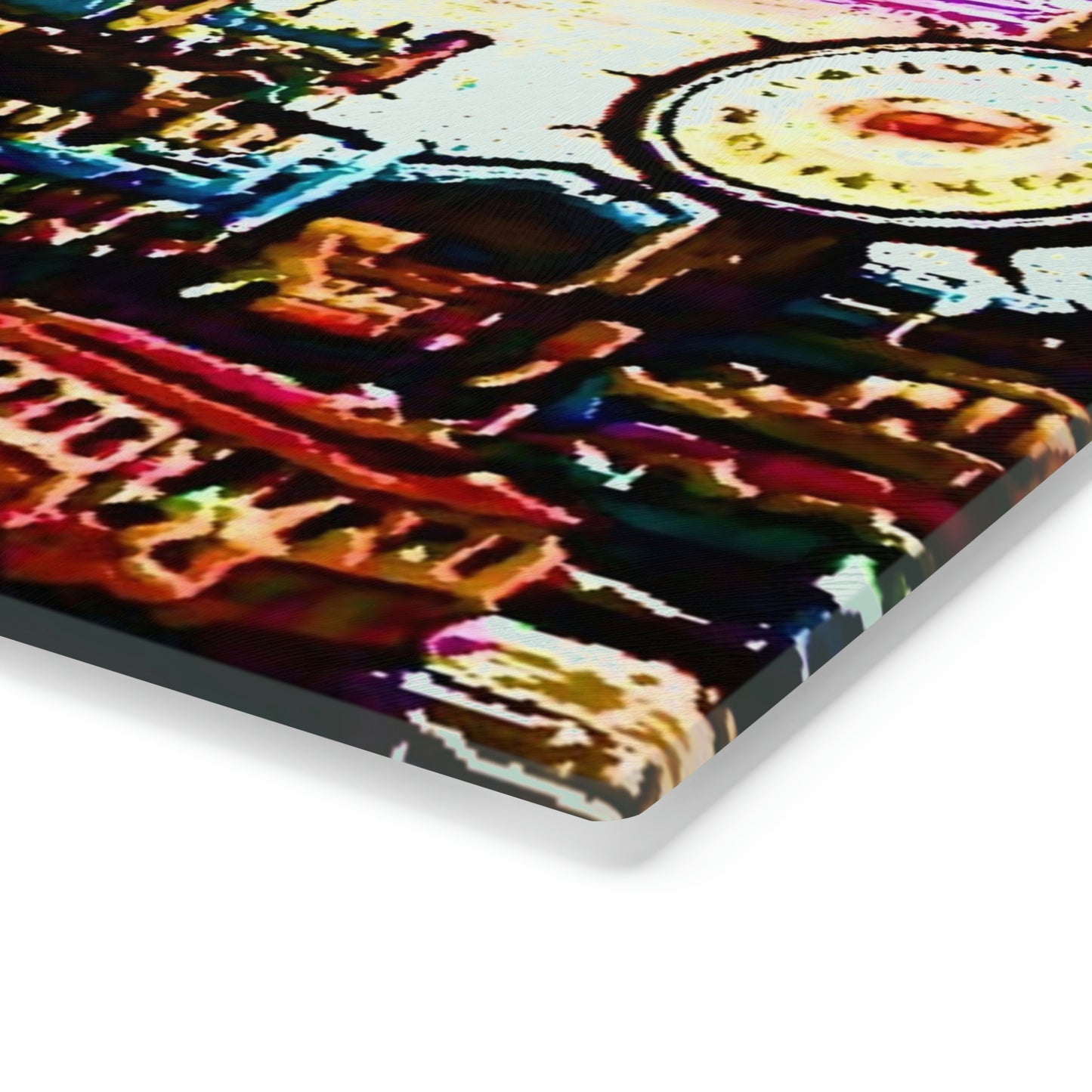 Cutting Board ... "No.9 Fishermen's Grotto - Fishermen's Wharf, SF, California" ... Family Archives: 1970's ... Original Works ...