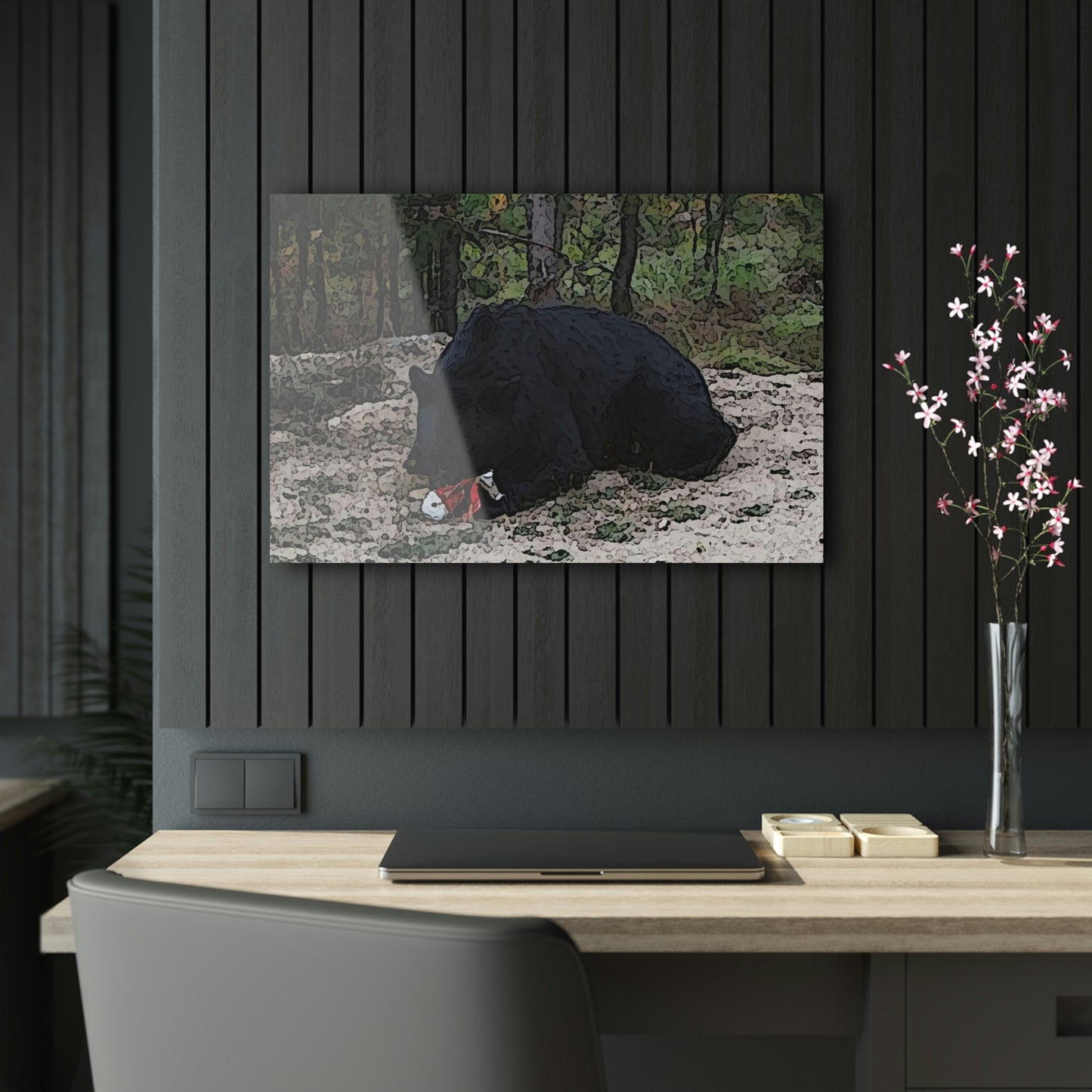 Acrylic Prints ... RCY: "Rhett Creek Yogi ... '500 Lbs Of Autumn Season Hunger' ..."  ... September 2022 ... Central Idaho ... Original Works ...