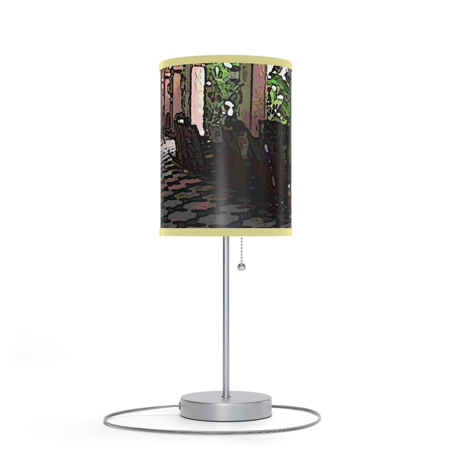 Lamp on a Stand, US|CA plug ...Lanai & Rocking Chairs At: 'The Pink Palace' ... The Royal Hawai'ian ... Honolulu, HI ... '27Oct2014' ... Original Works ...