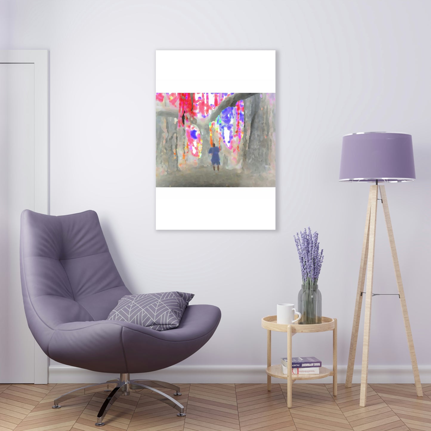 Acrylic Prints ... "Walk .. Swing .. Hang .. Sit .. 'Hammock' Amongst The Banyans of Honolulu" ... Original Works ... October 2014