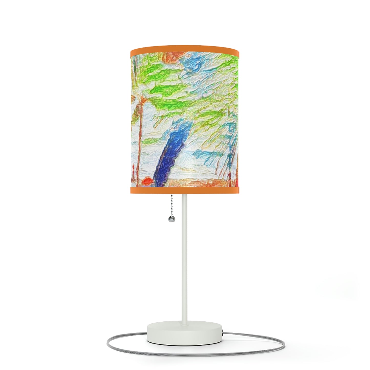 Lamp on a Stand, US|CA plug ... "The Royal Hawai'ian: Waikiki Beach_Beach" ... Honolulu, HI ... Ocotber 2014 (Halloween) ... Original Works ...
