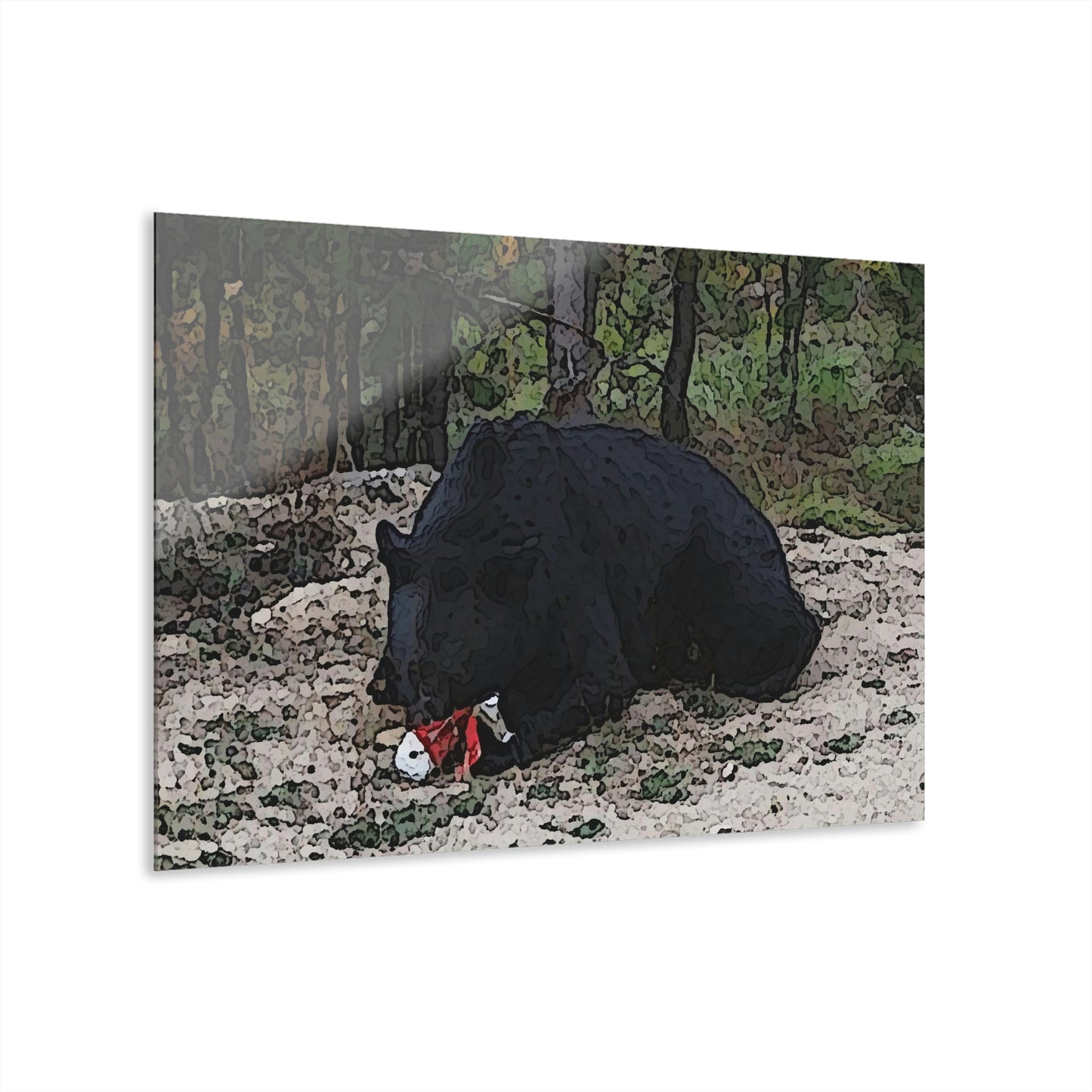 Acrylic Prints (French Cleat Hanging) ... RCY: "Rhett Creek Yogi ... '500 Lbs Of Autumn Season Hunger' ..."  ... September 2022 ... Central Idaho ... Original Works ...