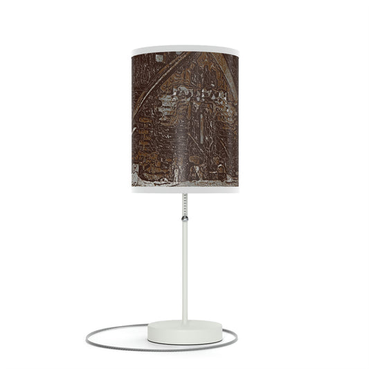 Lamp on a Stand, US|CA plug ... "A Bit Of Illumination For Your Cabin, Trailer, Boat-Yacht, RV, Home, Or Tiny-Home".