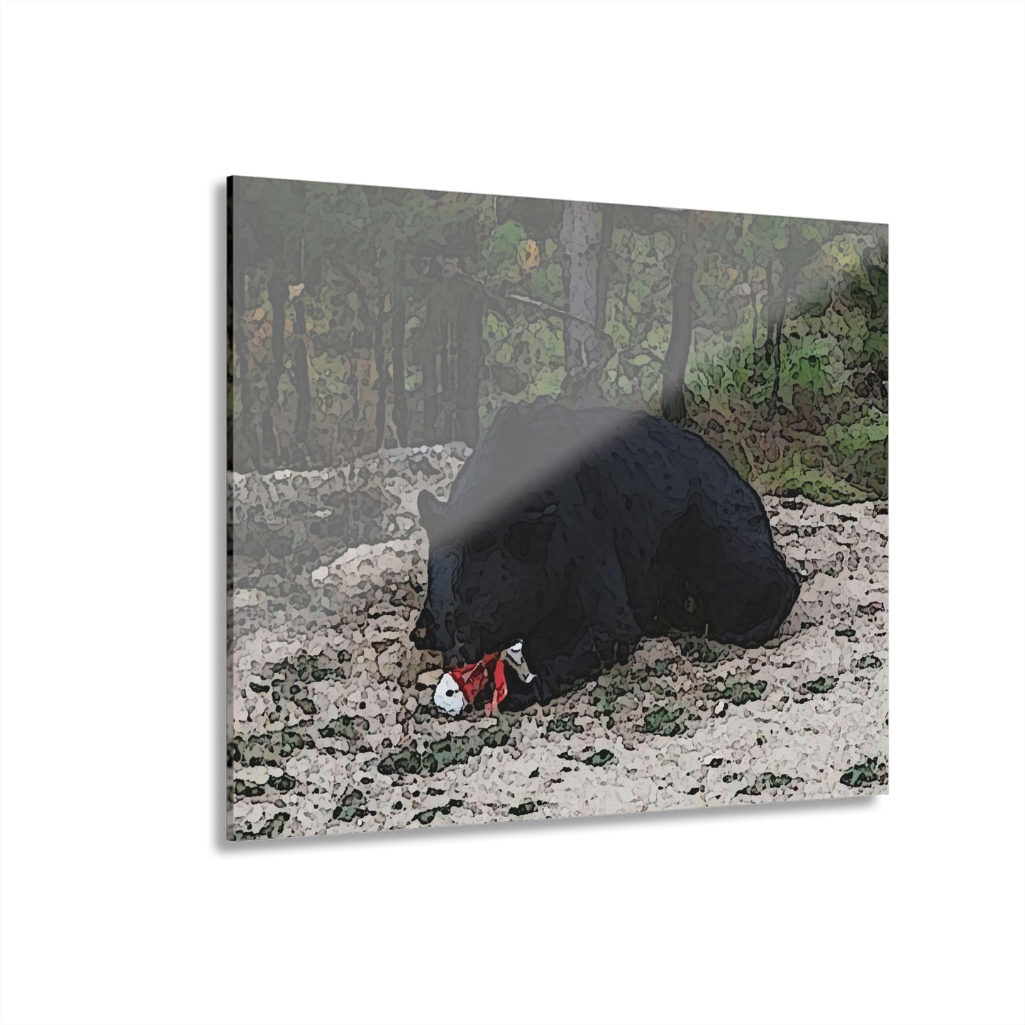 Acrylic Prints (French Cleat Hanging) ... RCY: "Rhett Creek Yogi ... '500 Lbs Of Autumn Season Hunger' ..."  ... September 2022 ... Central Idaho ... Original Works ...