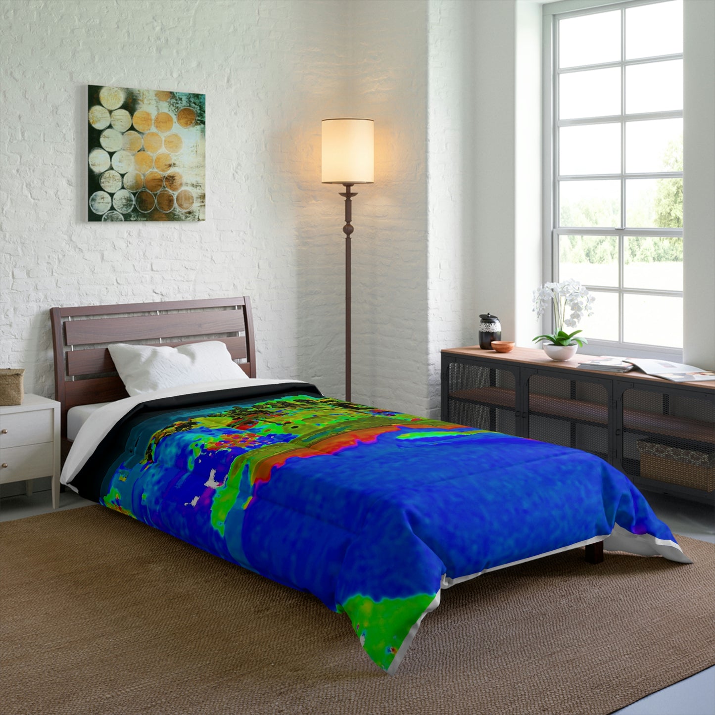 Comforter ... "Lombard Street San Francisco, CA, USA" ... Family Archives 1970's ... Original Works ...