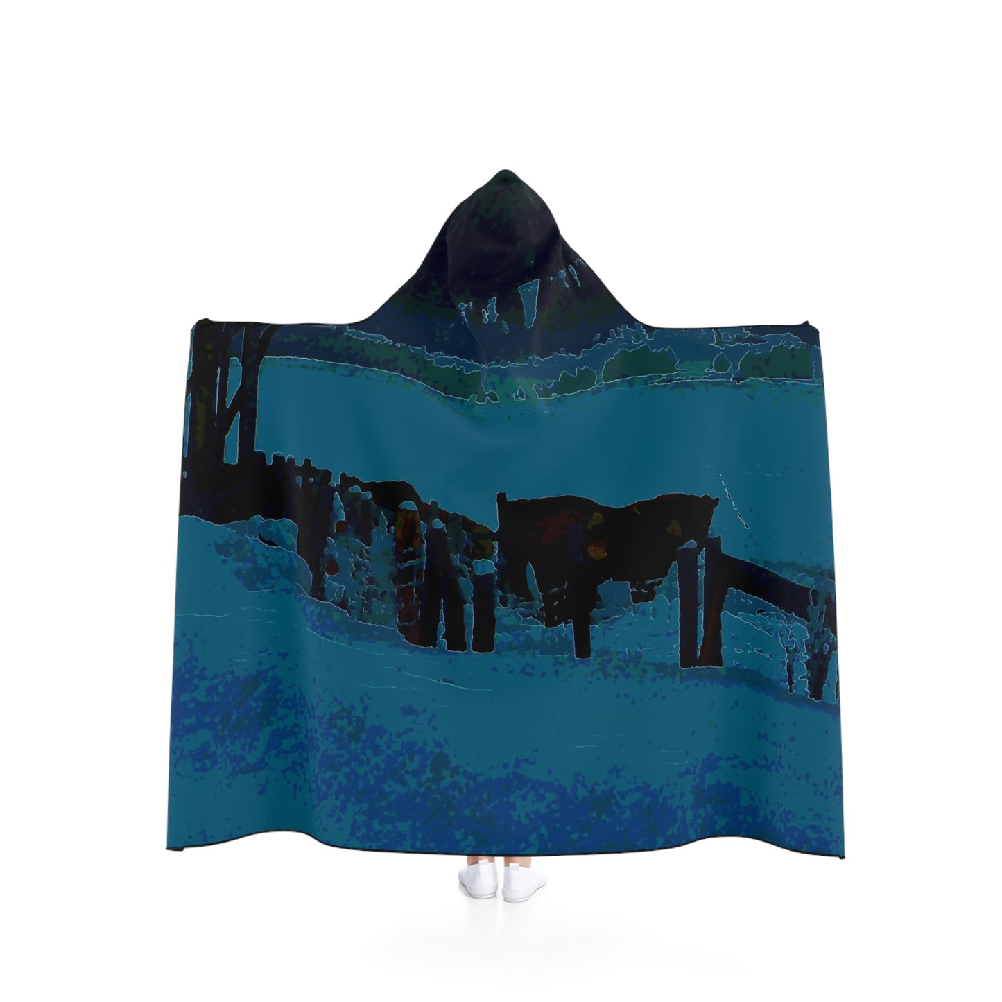 Hooded Blanket ... A Quiet Morning ... "Along The Red River & Nature Preserve Plateau" ... Jan23 ... Original Works ...