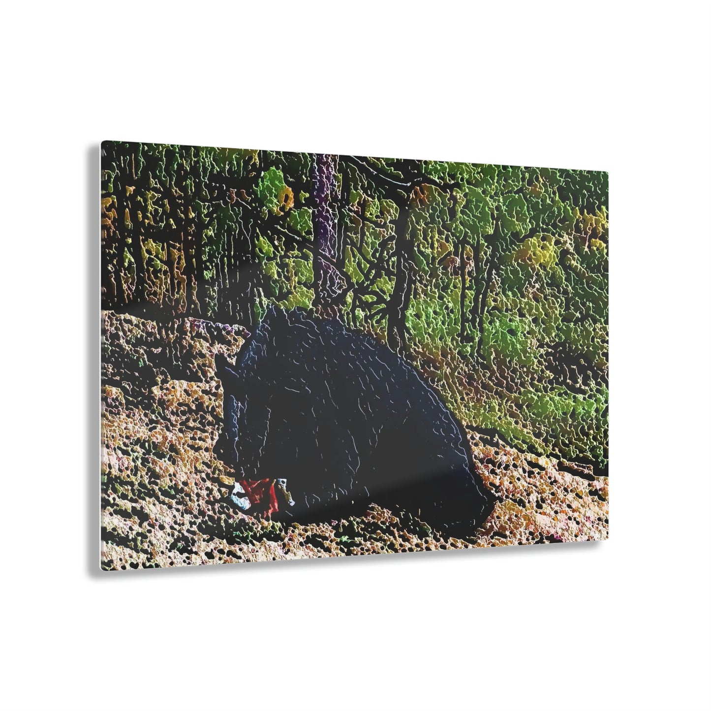 Acrylic Prints ... RCY: "Rhett Creek Yogi ... '500 Lbs Of Autumn Season Hunger' ..."  ... September 2022 ... Central Idaho ... Original Works ...