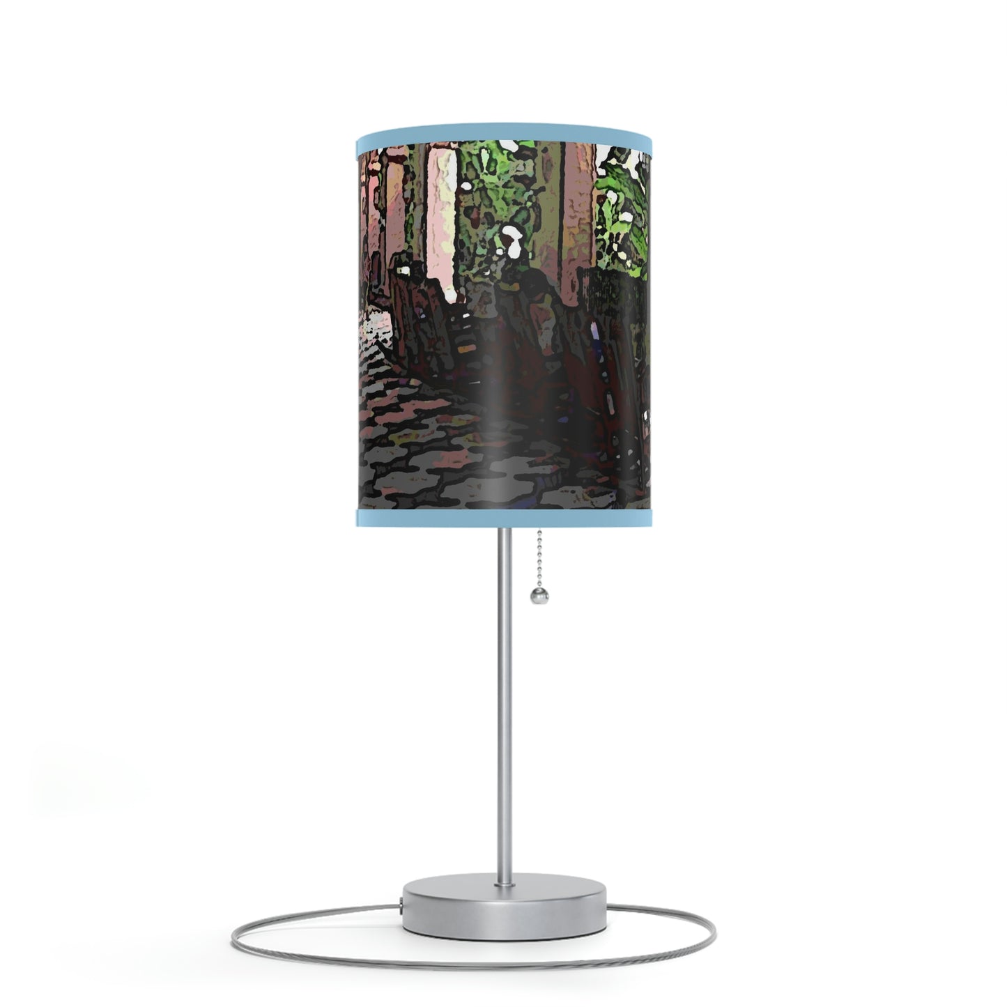 Lamp on a Stand, US|CA plug ...Lanai & Rocking Chairs At: 'The Pink Palace' ... The Royal Hawai'ian ... Honolulu, HI ... '27Oct2014' ... Original Works ...