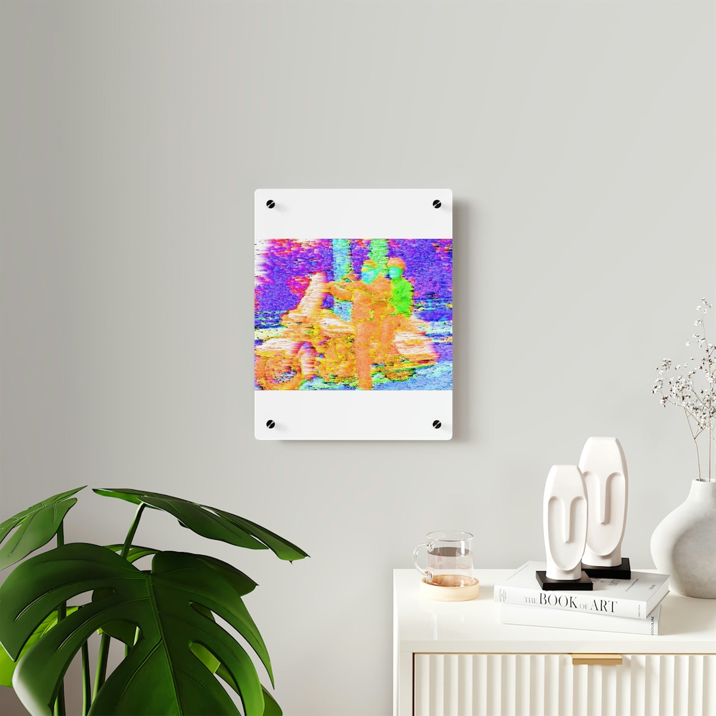 Acrylic Wall Art Panels ... "Hang On Babe ... Fuel Level's Low ... 'Gotta Hit The Juice For A Bit ... Expect 150mph For-A-Stretch'  " ... Original Works ...