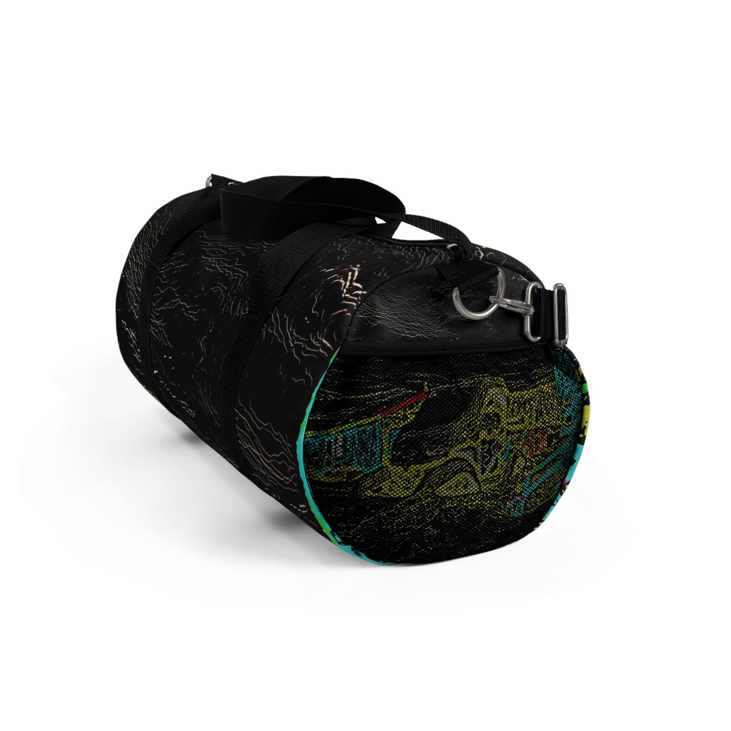 Duffel Bag ...  "Snow Vehicle In Snow Storm At-Rest" ... Circa 12Mar23 ... Central Idaho ... 18-Hours Rendering Time: Original Works ...