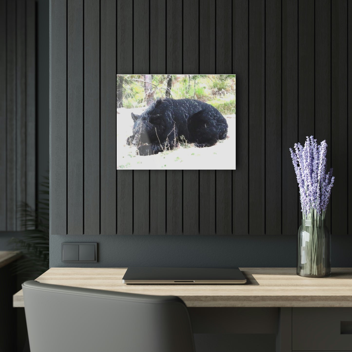 Acrylic Prints (French Cleat Hanging) ... RCY: "Rhett Creek Yogi ... '500 Lbs Of Autumn Season Hunger' ..."  ... September 2022 ... Central Idaho ... Original Works ...