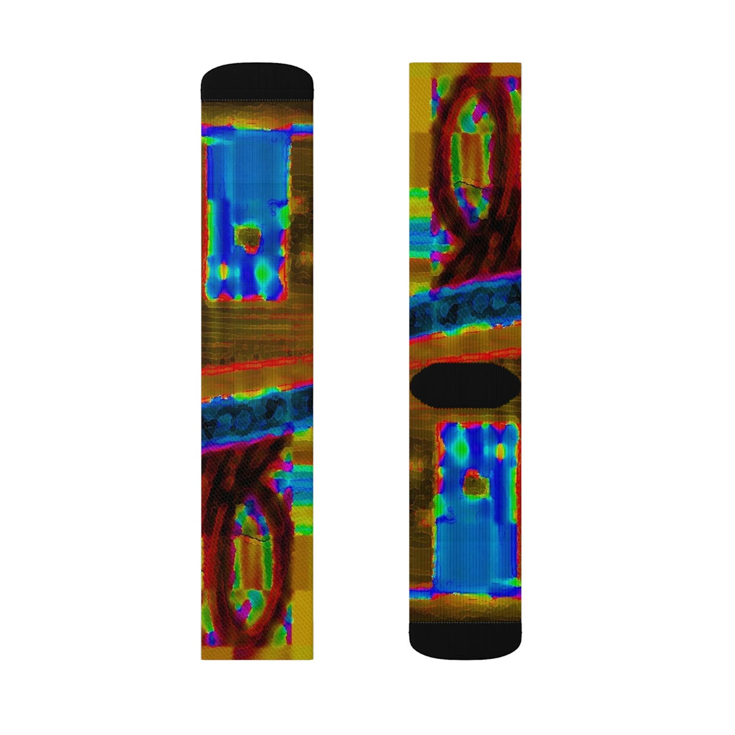 Sublimation Socks ...  In-A-Hurry & Stressed? ... Remember: Keep "Clam" ... Clam_Happy ...  'Ivars: Seattle Waterfront' ... Personal Archives ... Original Works ...