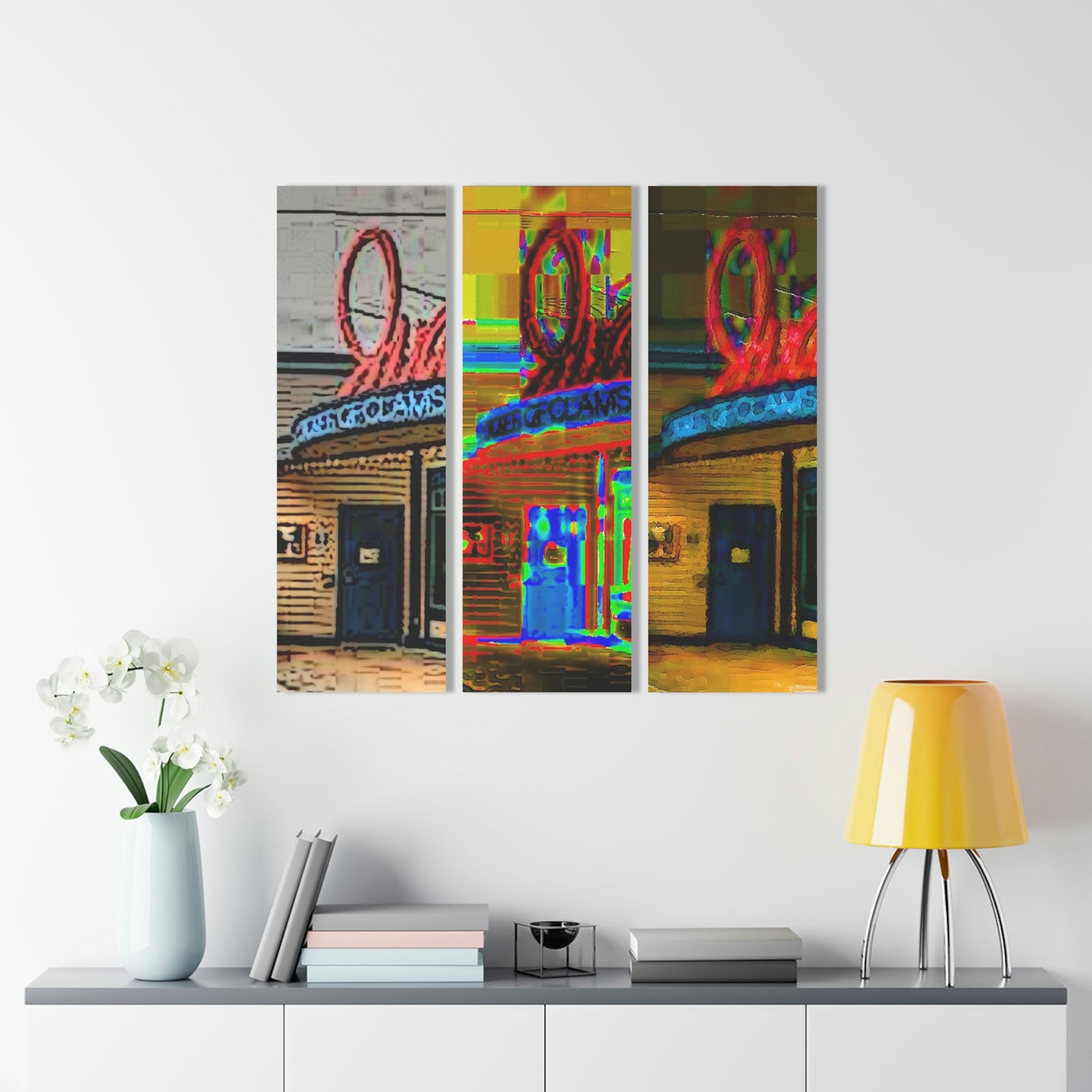 Acrylic Prints (Triptych) ...  In-A-Hurry & Stressed? ... Remember: Keep "Clam" ... Clam_Happy ...  'Ivars: Seattle Waterfront' ... Personal Archives ... Original Works ...