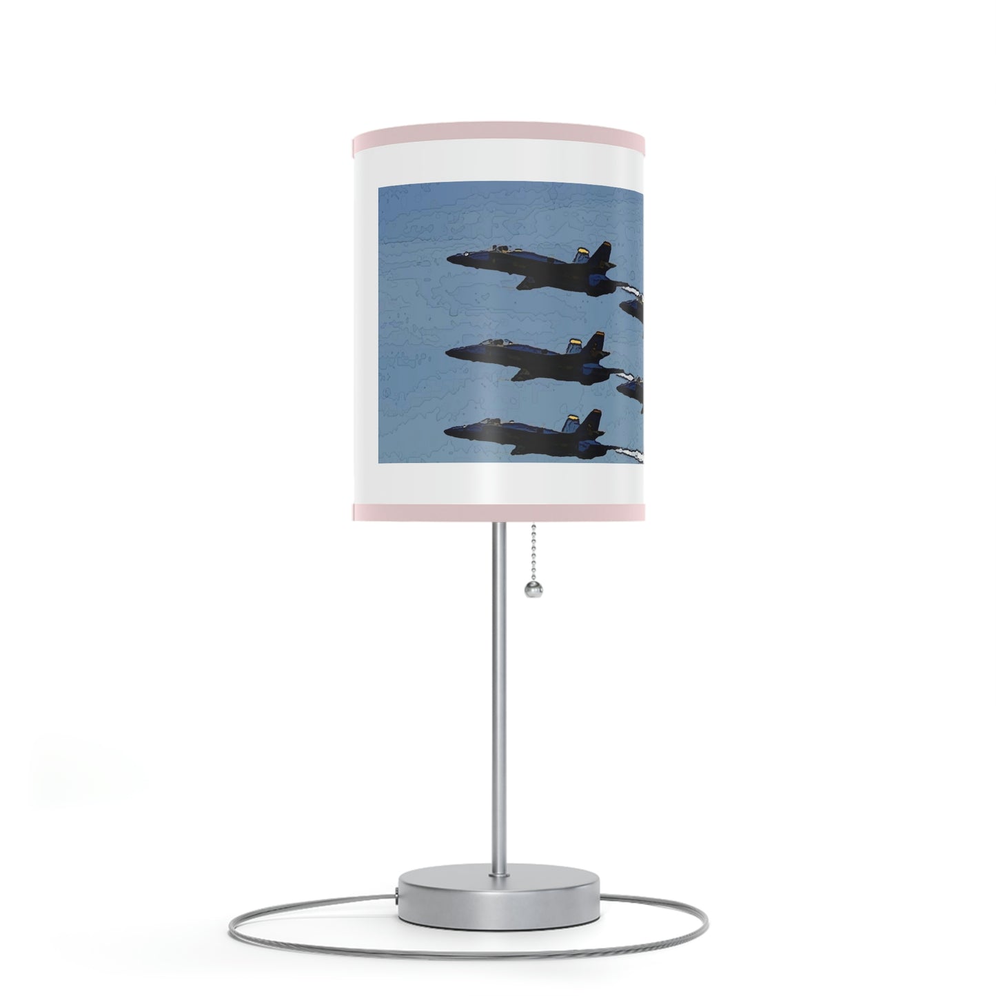 Lamp on a Stand, US|CA plug ... Seattle Seafair ..."Blue Angels Run Over Lake Washington" ... Circa Mid 1980's ... Dr FJ Holt ... Original Works ...