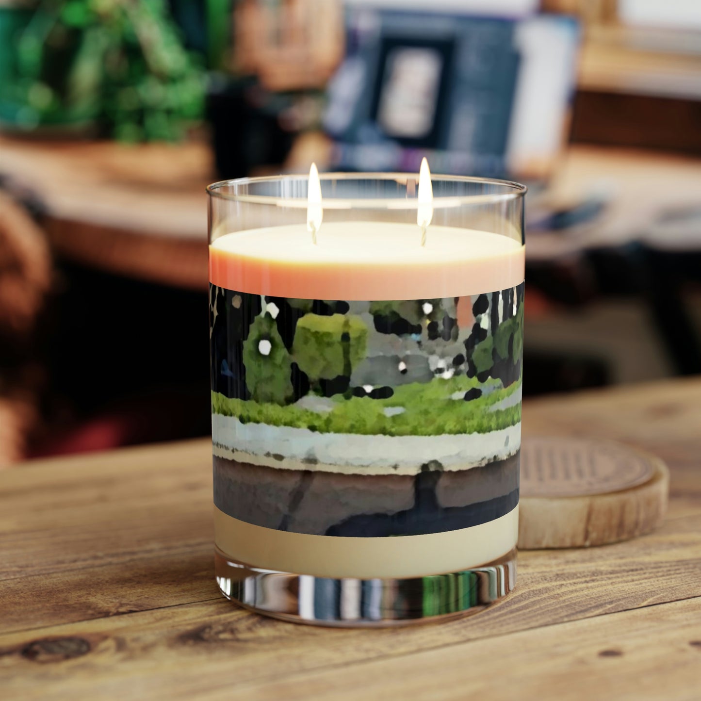 Scented Candle - Full Glass, 11oz ... "Lombard Street San Francisco, CA, USA" ... Family Archives 1970's ... Original Works ...