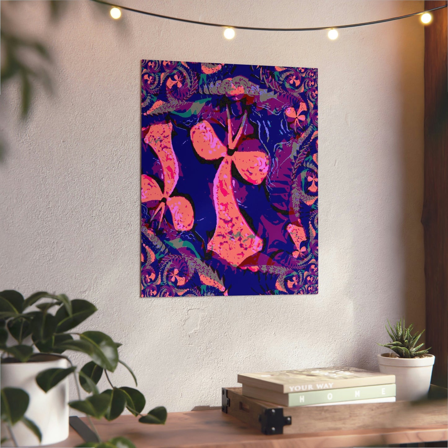 Aluminum Composite Panels ... "A Model's Showcase & Photo-Shoot" ... 'Pink, Purple, Blue ... Pink, Purple, Blue' ... Fractals & Illusions ... Circa Dec 2022 ... Client Portfolio ... Original Works ...