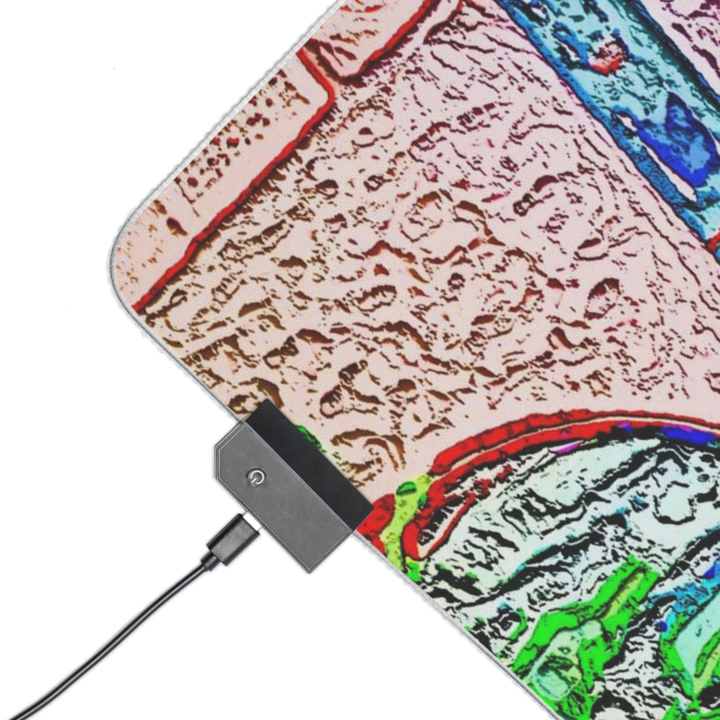LED Gaming Mouse Pad ... "La Grande Entree" At: 'The Pink Palace' ... The Royal Hawai'ian ... Honolulu, HI ... '27Oct2014' ... Original Works ...