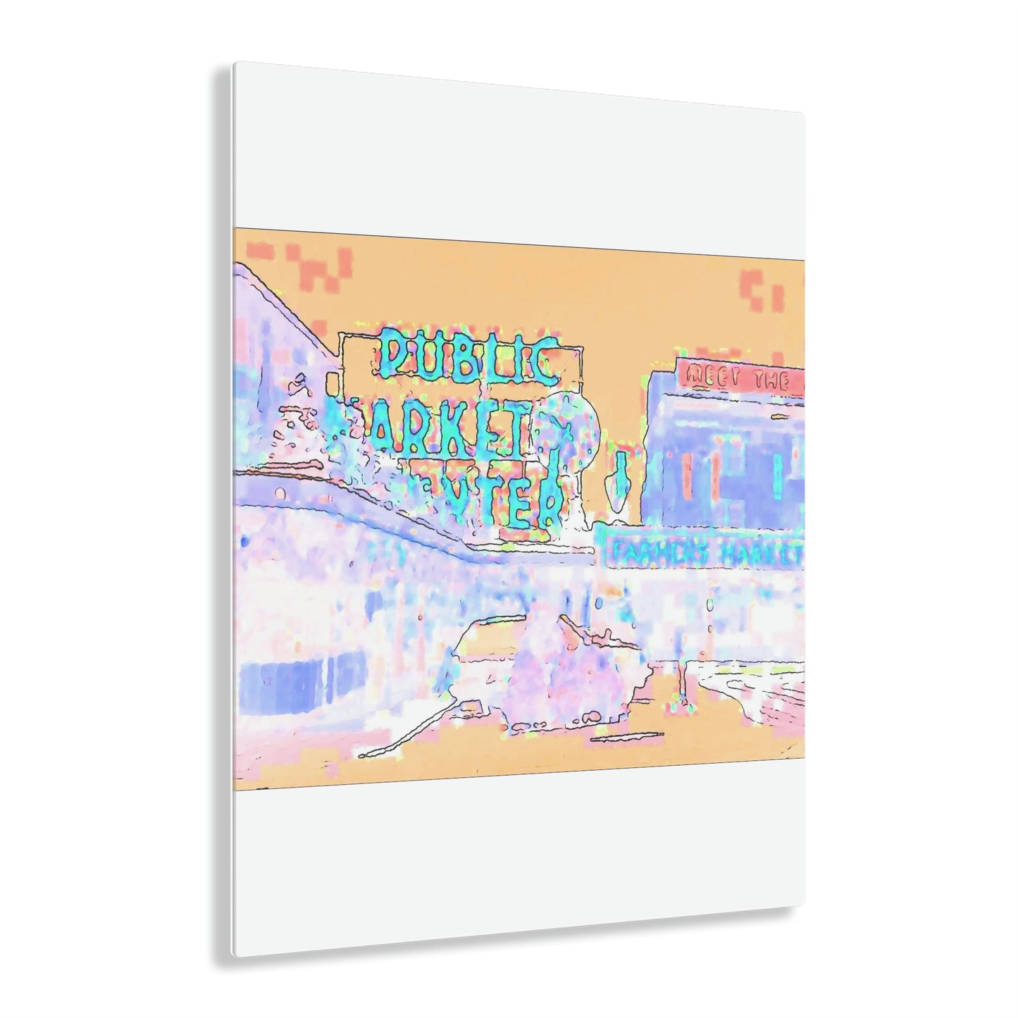 Acrylic Prints ... "Seattle's PPM: Pike-Place-Market" ... I Remember That Day ... The Photo Shoot ... 'It Was Snowing' ... Original Works ...