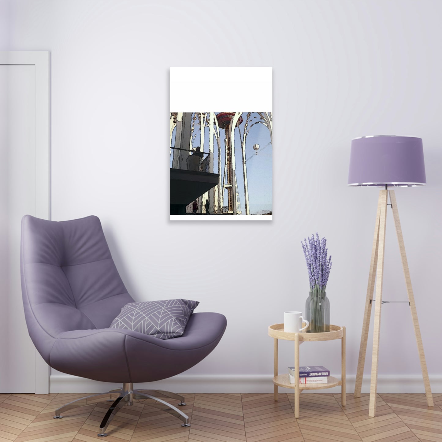 Acrylic Prints ... "Seattle World's Fair ... 1962" ... Space Needle 'Through-The-Arches' ... Family Archives ... Original Works ...