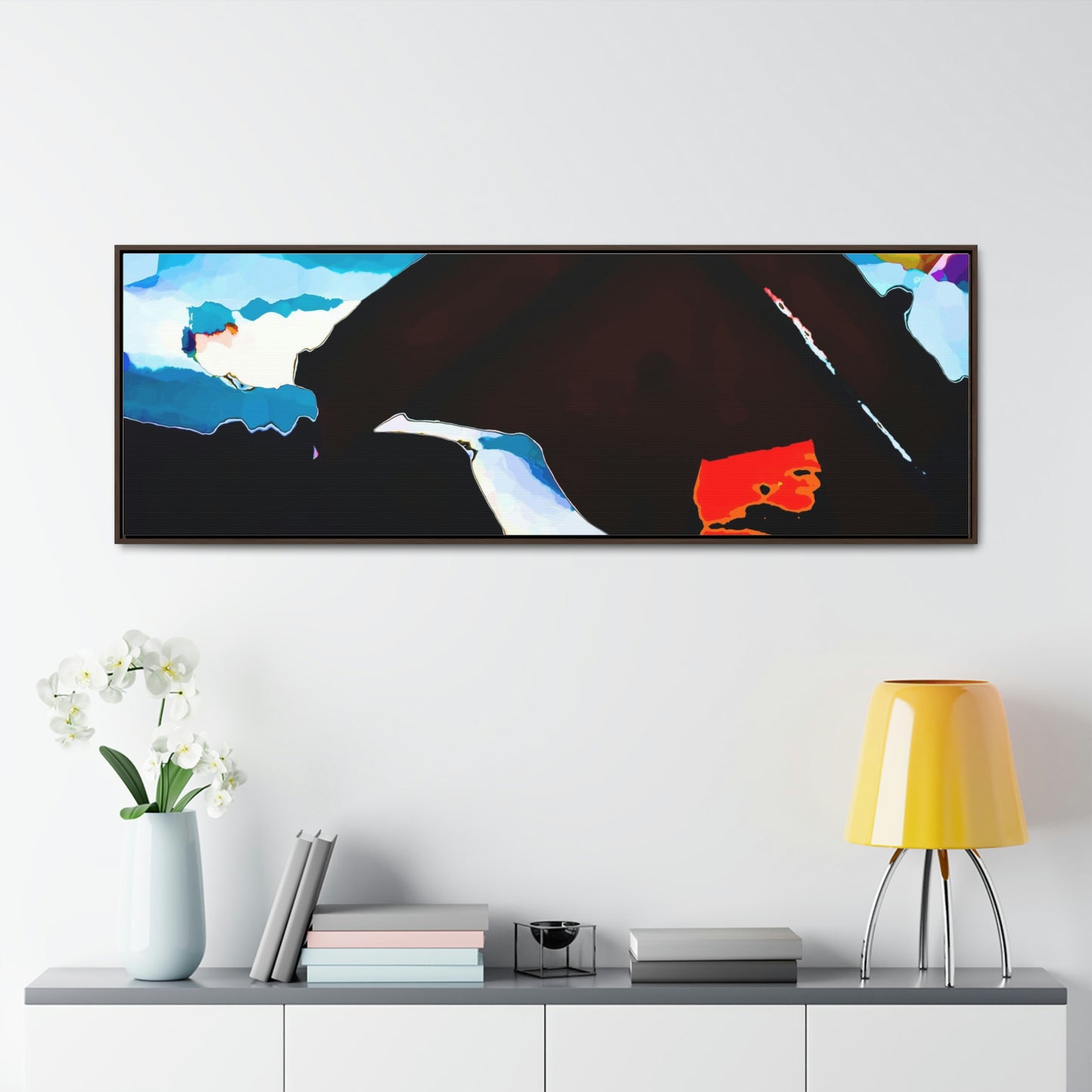 Gallery Canvas Wraps, Horizontal Frame ... After An Intense Snow Storm ... 'Digging Out' ... A Vehicle & Cabin "In The Mountains" ... March 2023 ... Original Works ...