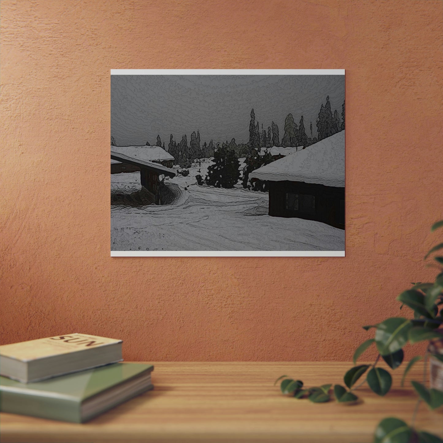 Aluminum Composite Panels ... "Winterscape 'Escape' " ... Its Intrinsic Beauty & Solace ... Winter 2020, Central Idaho, USA ... Original Works ...