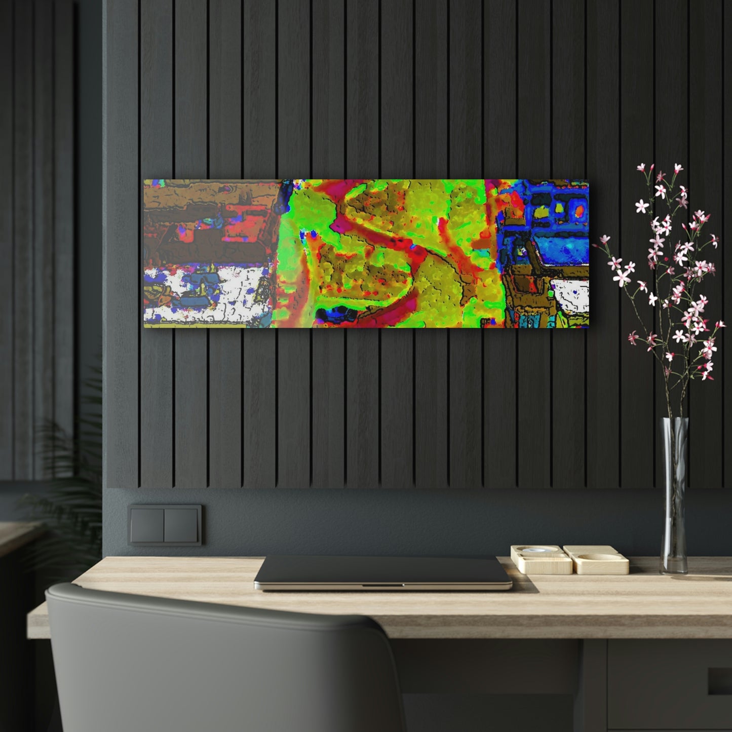 Acrylic Prints ... A Crazy Street ... 'Eight Winding Curve-Switchbacks' ... "Lombard Street, San Francisco, CA' ... Family Archives: 1970's ... Original Works ...